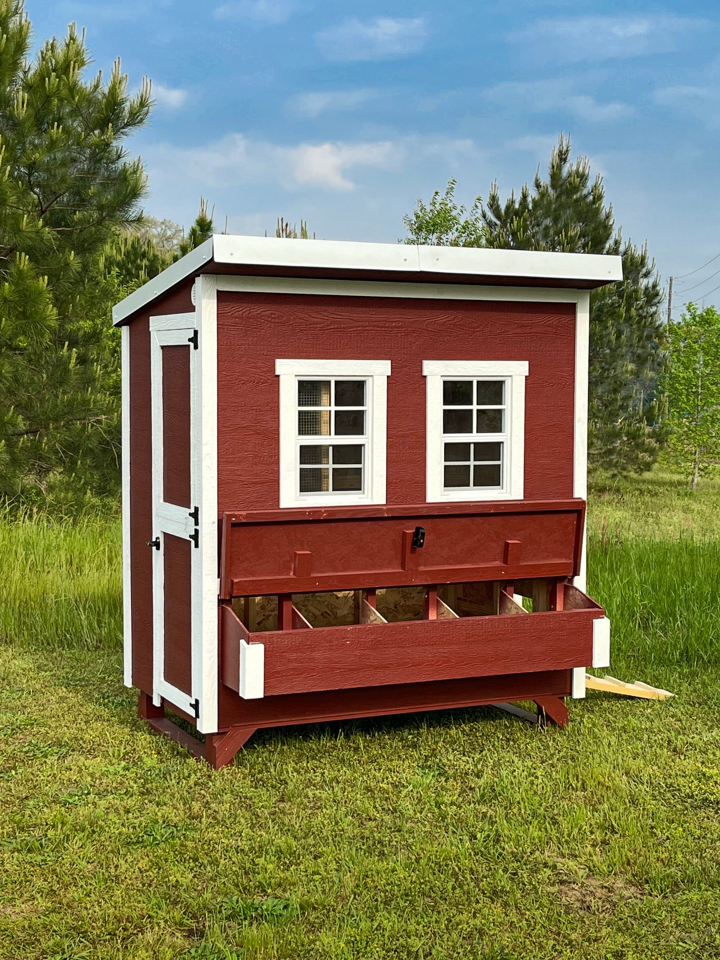 Walk-In Chicken Coop - Up to 18 Chickens - OverEZ Chicken Coop ~ Blessings Grow Meadows