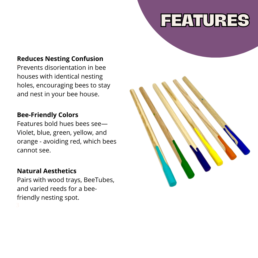 Bee Wayfinders - Mason Bees - Blessings Grow Meadows