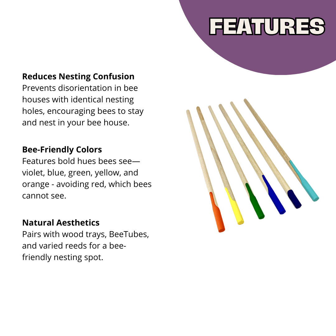 Bee Wayfinders - Summer Leaf Bees - Blessings Grow Meadows