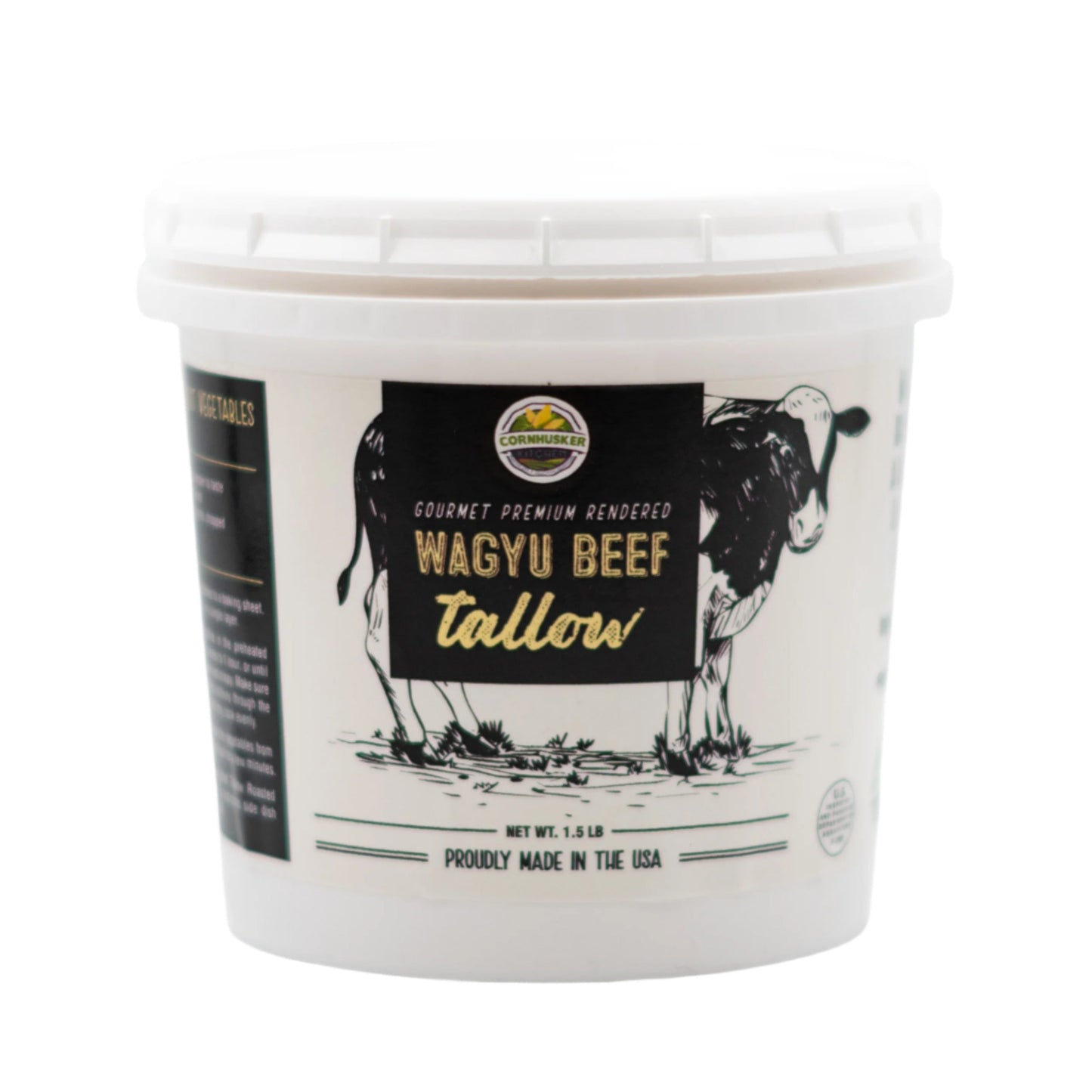 Rendered Wagyu Beef Tallow | 1.5 lb | Cornhusker Kitchen - BuyNebraska.com ~ Blessings Grow Meadows