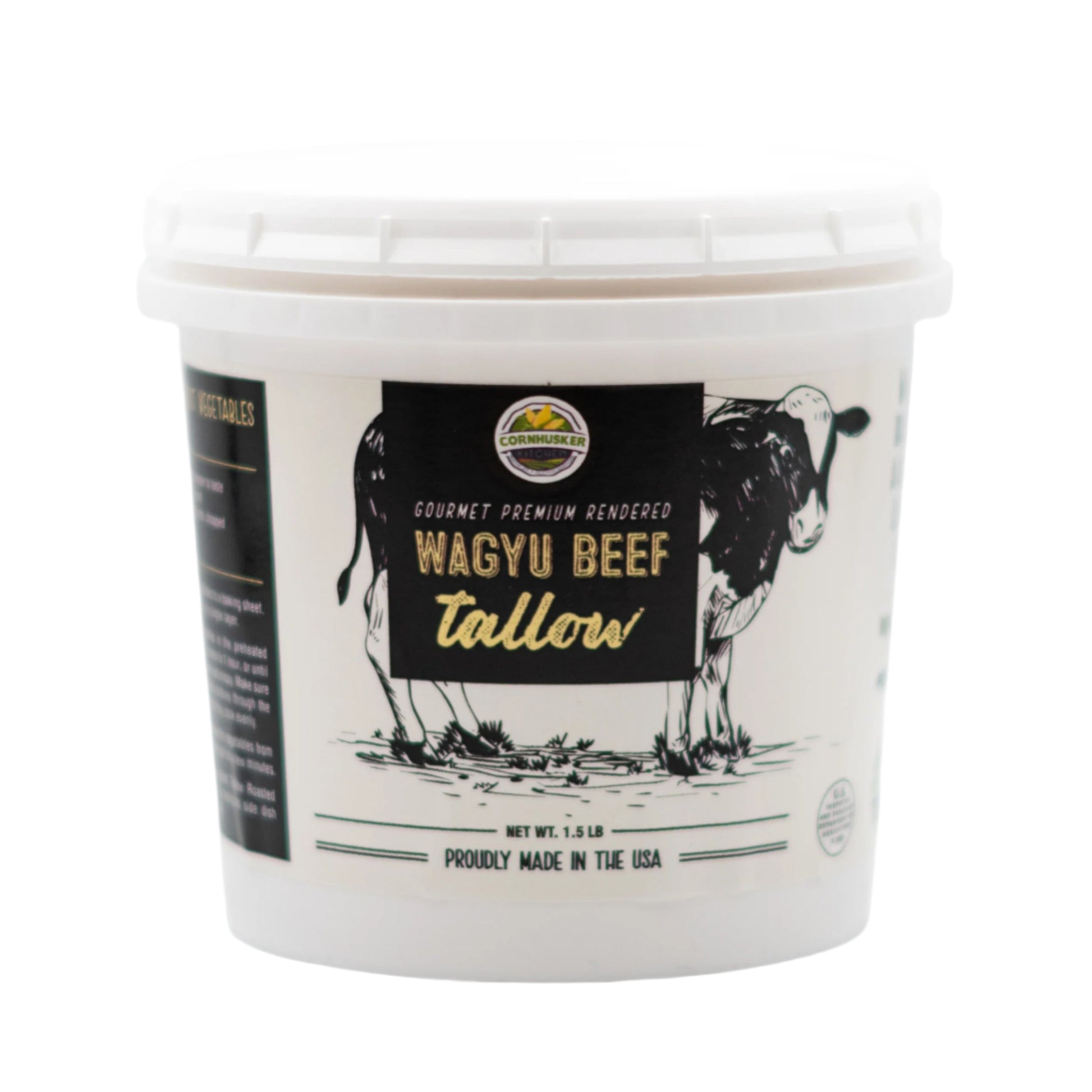 Rendered Wagyu Beef Tallow | 1.5 lb | Cornhusker Kitchen - BuyNebraska.com ~ Blessings Grow Meadows