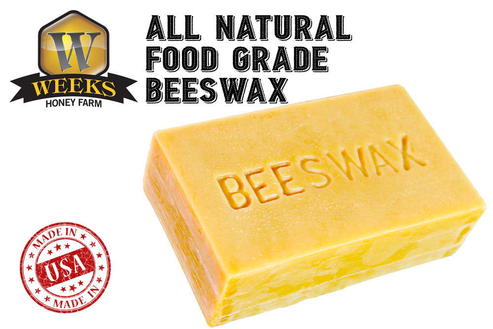 Weeks All-Natural Food Grade Beeswax - Blessings Grow Meadows -