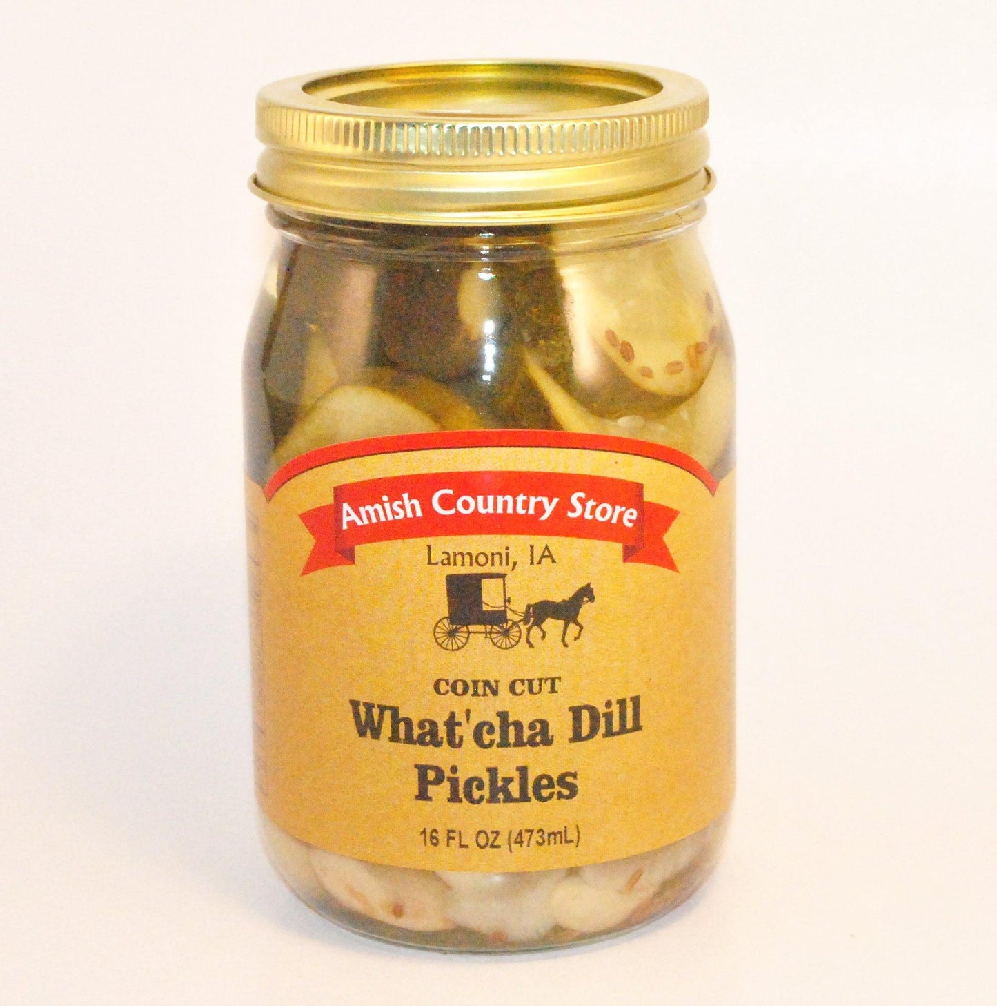 What'cha Dill Pickles Coin Cut 16 oz
