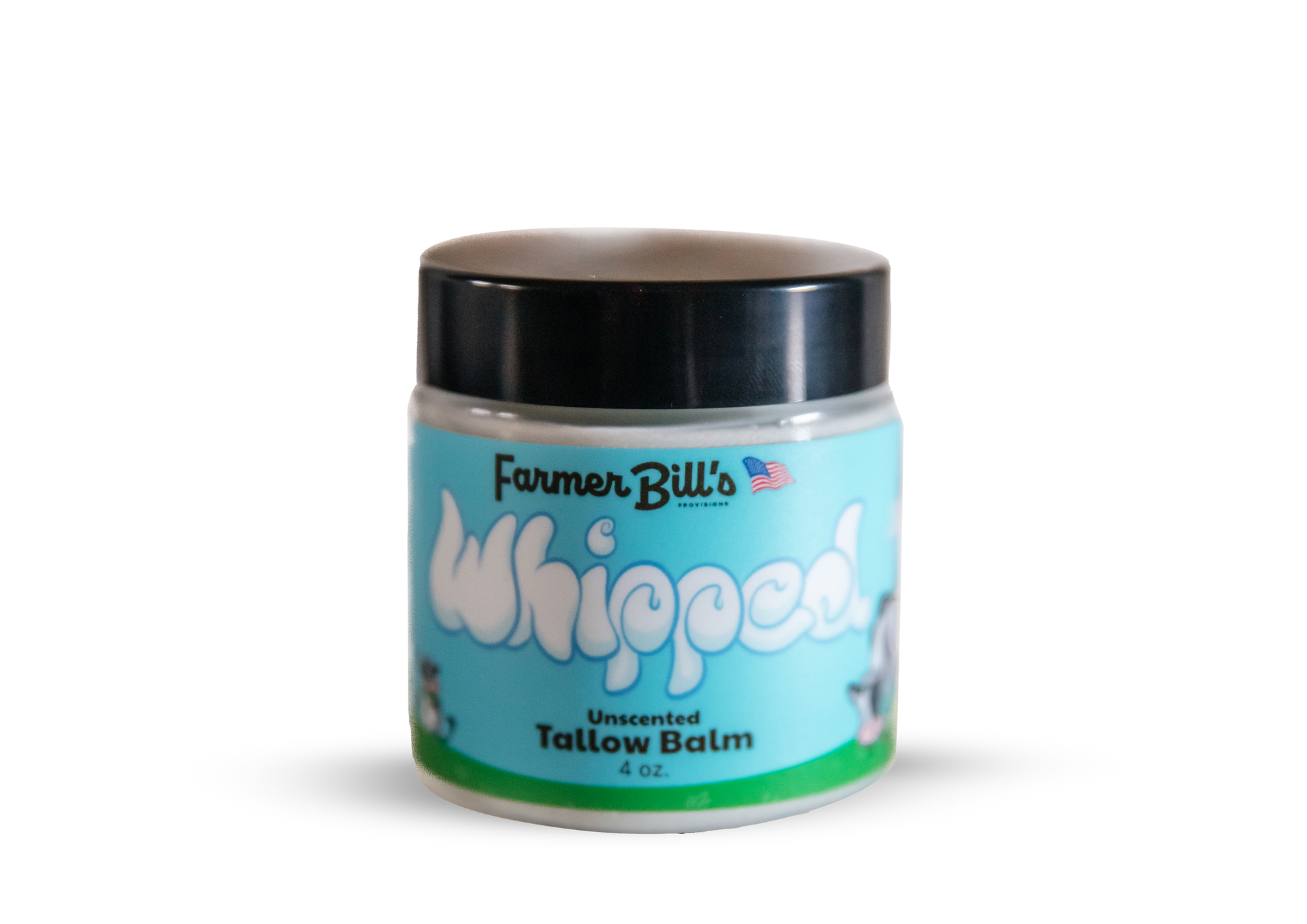 Whipped Unscented Grass-fed Tallow Balm 4 oz - Blessings Grow Meadows -