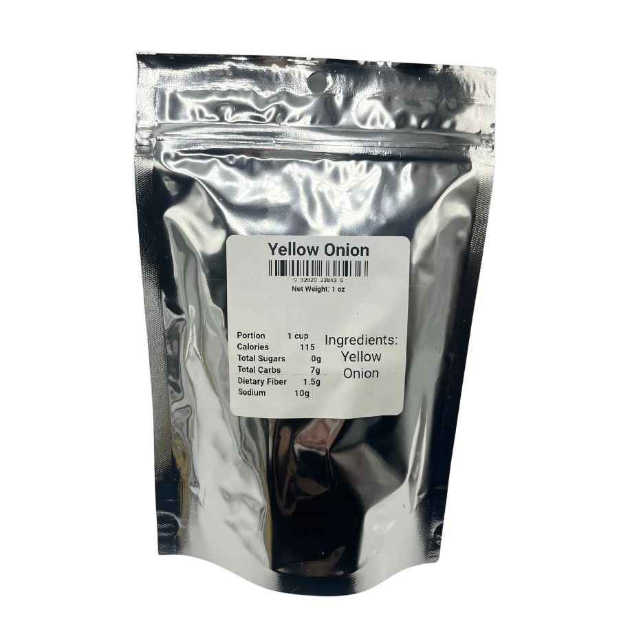 SALE | Freeze Dried Yellow Onions | 1 oz | Wicked Good Foods - BuyNebraska.com ~ Blessings Grow Meadows