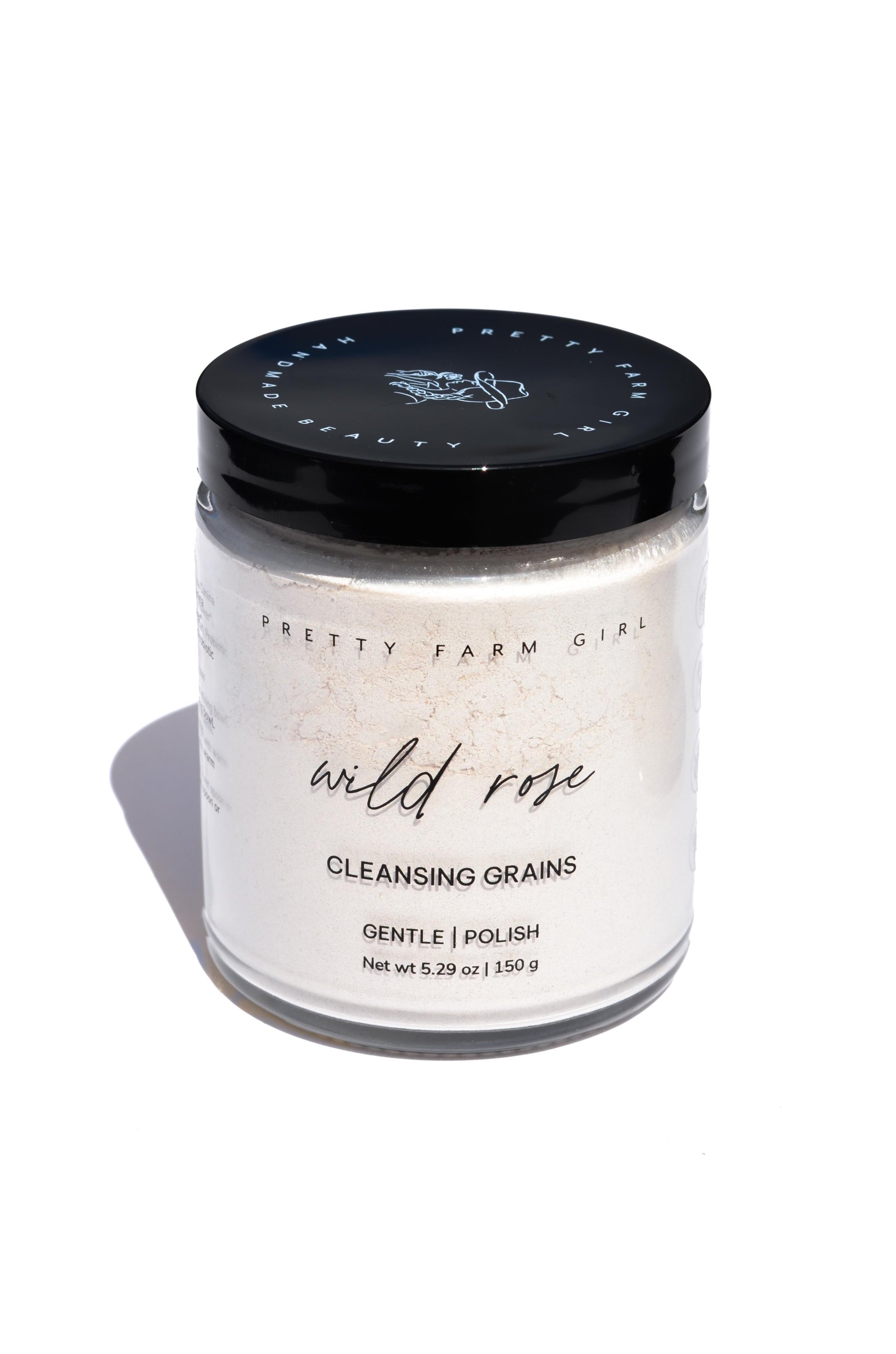Wild Rose Facial Cleansing Grains - Blessings Grow Meadows -