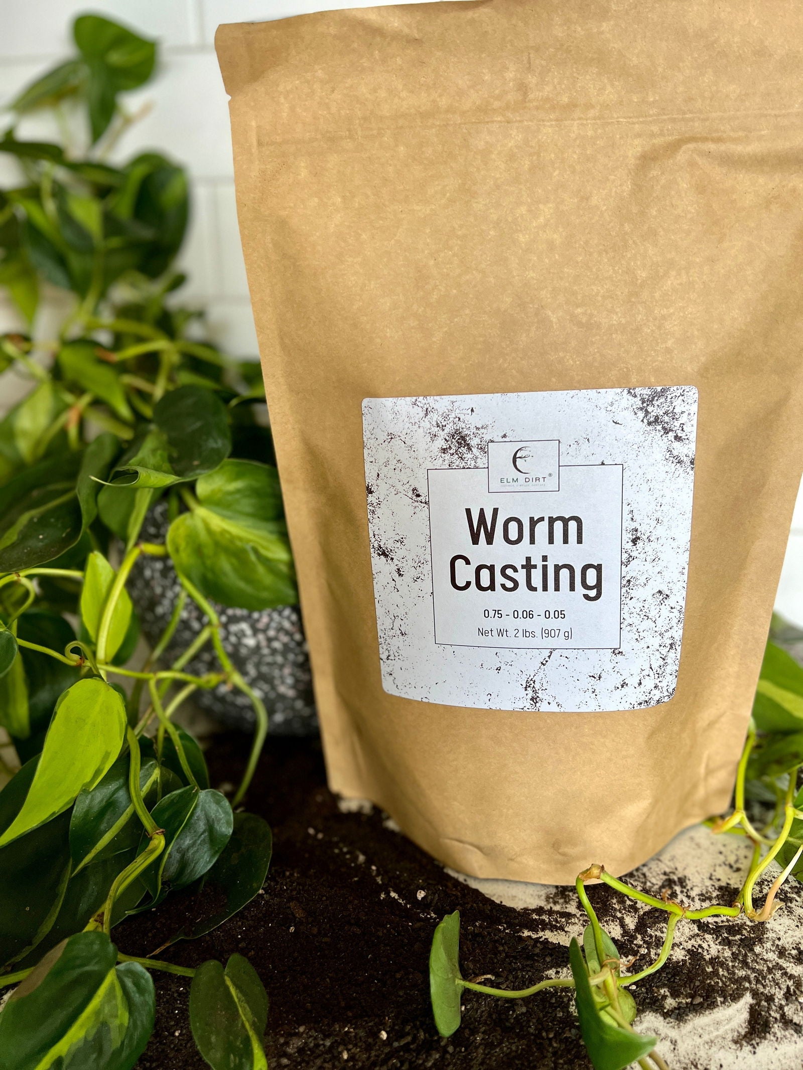 Worm Castings by Elm Dirt - Blessings Grow Meadows -