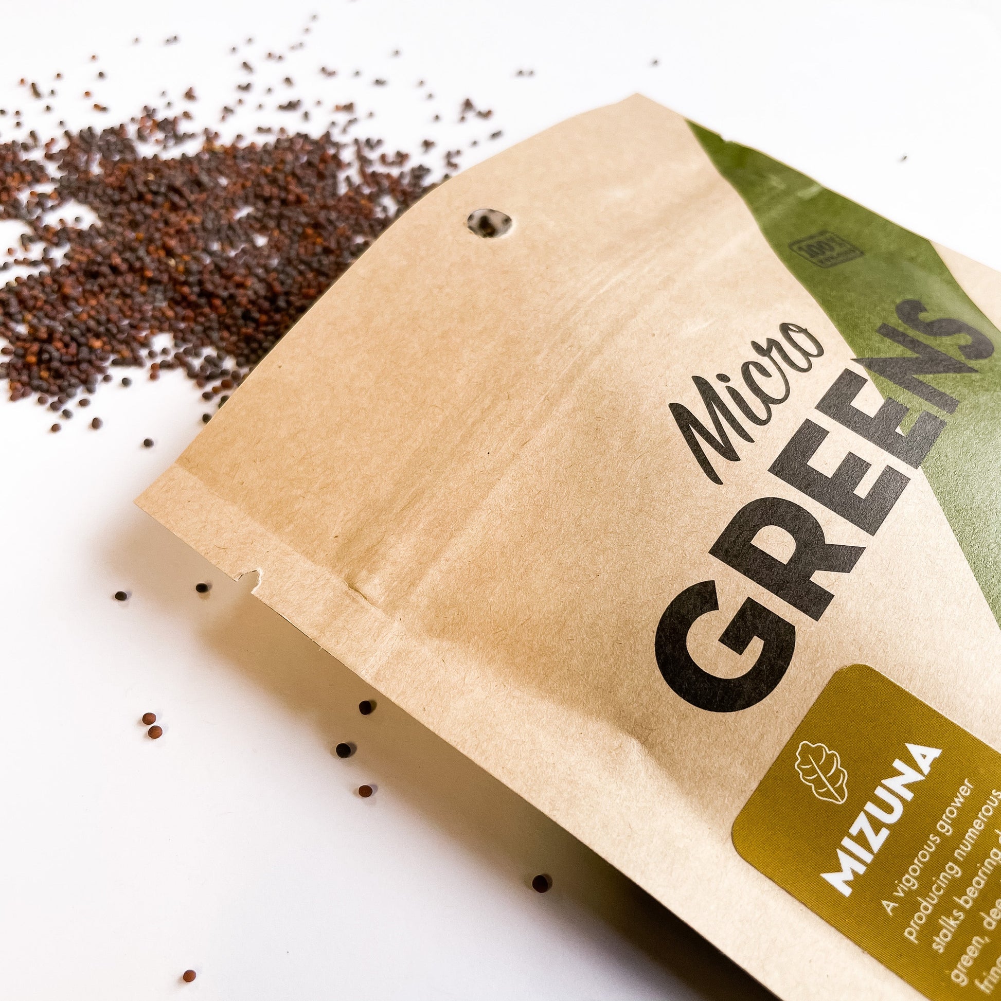 Mizuna for Microgreens - Blessings Grow Meadows