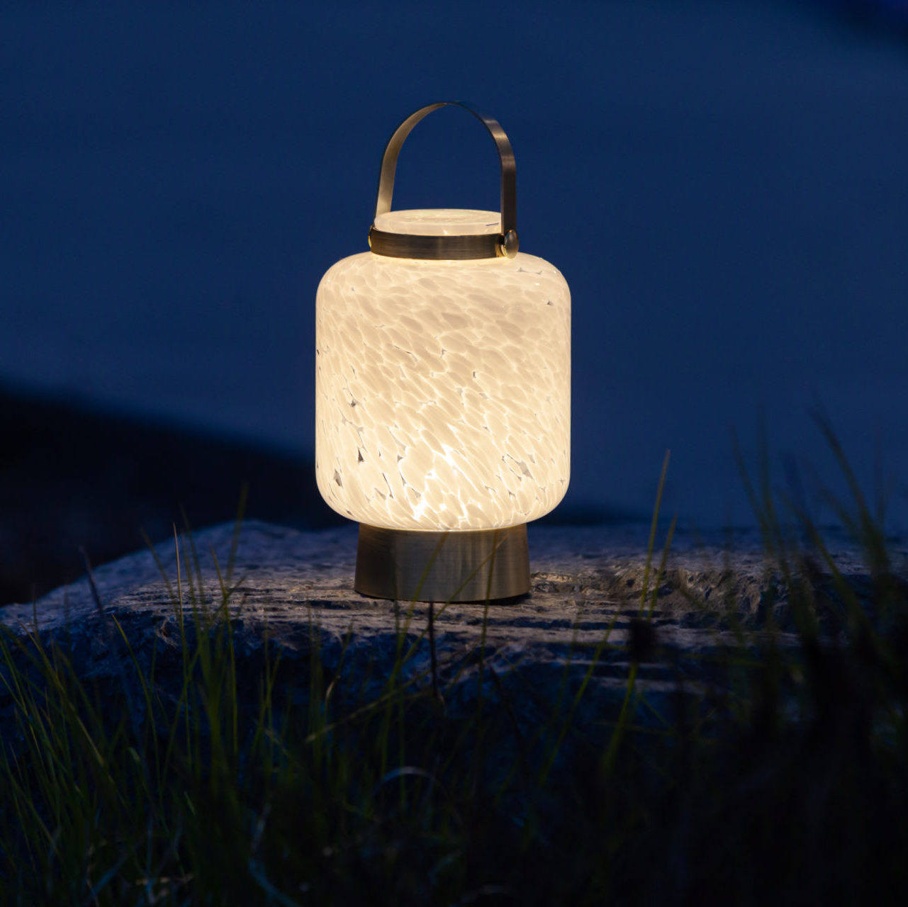 LightKeeper Lanterns - Rechargeable Glass LED Lanterns - Blessings Grow Meadows
