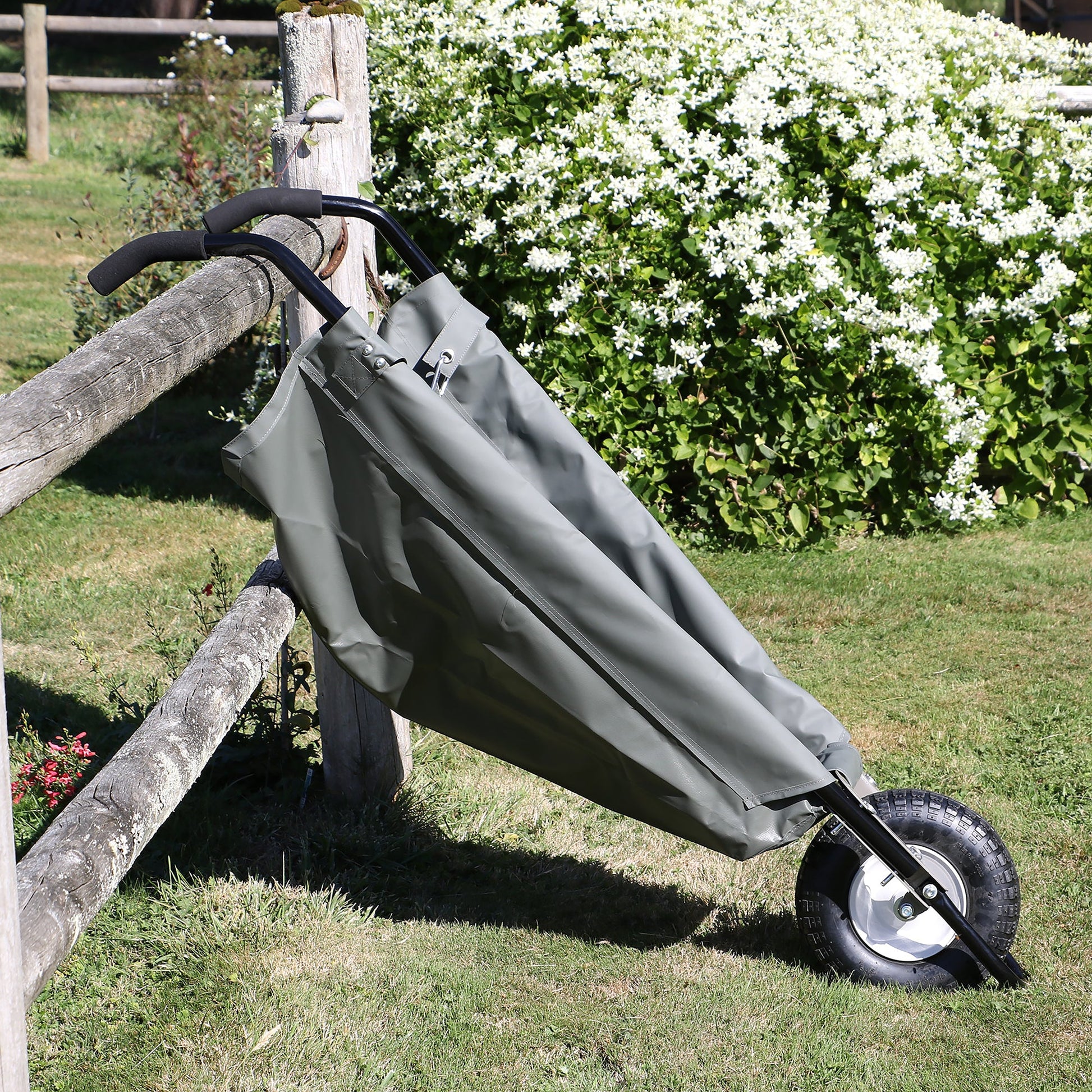 WheelEasy Foldable Garden Cart (Wheelbarrow) - Blessings Grow Meadows