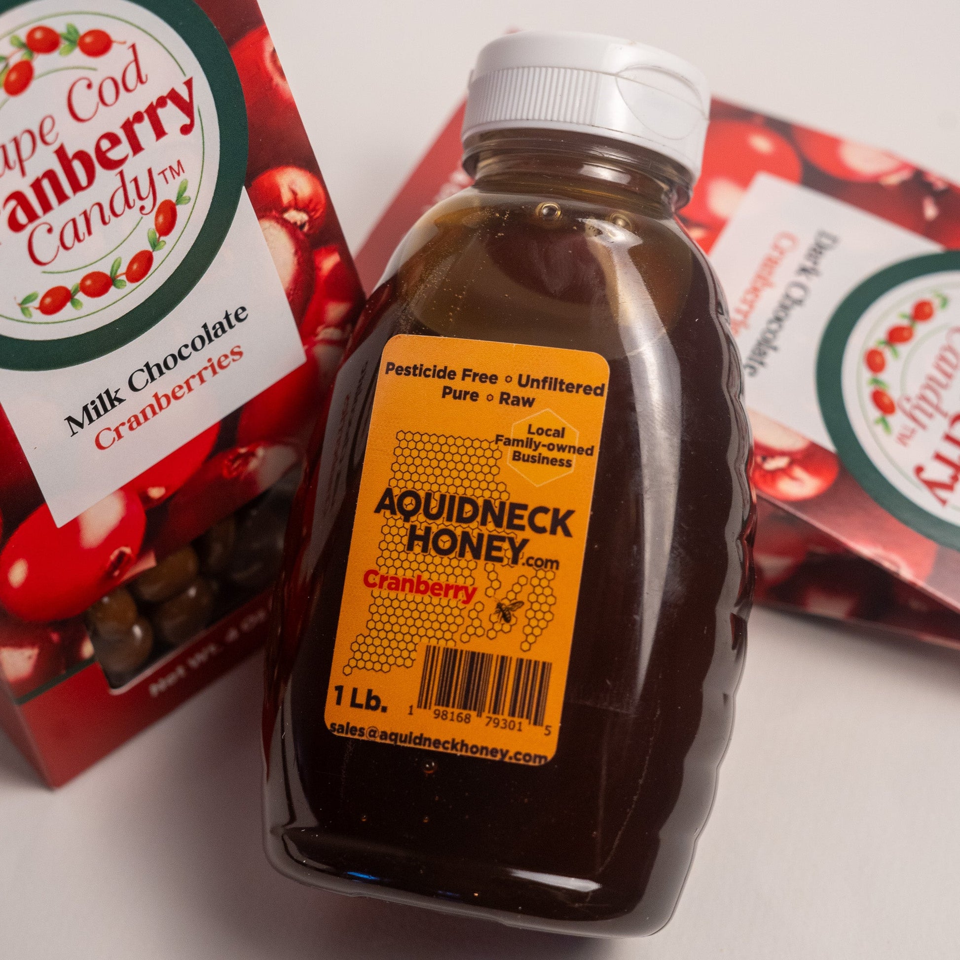 Cranberry Honey & Chocolate Gift Box - Blessings Grow Meadows