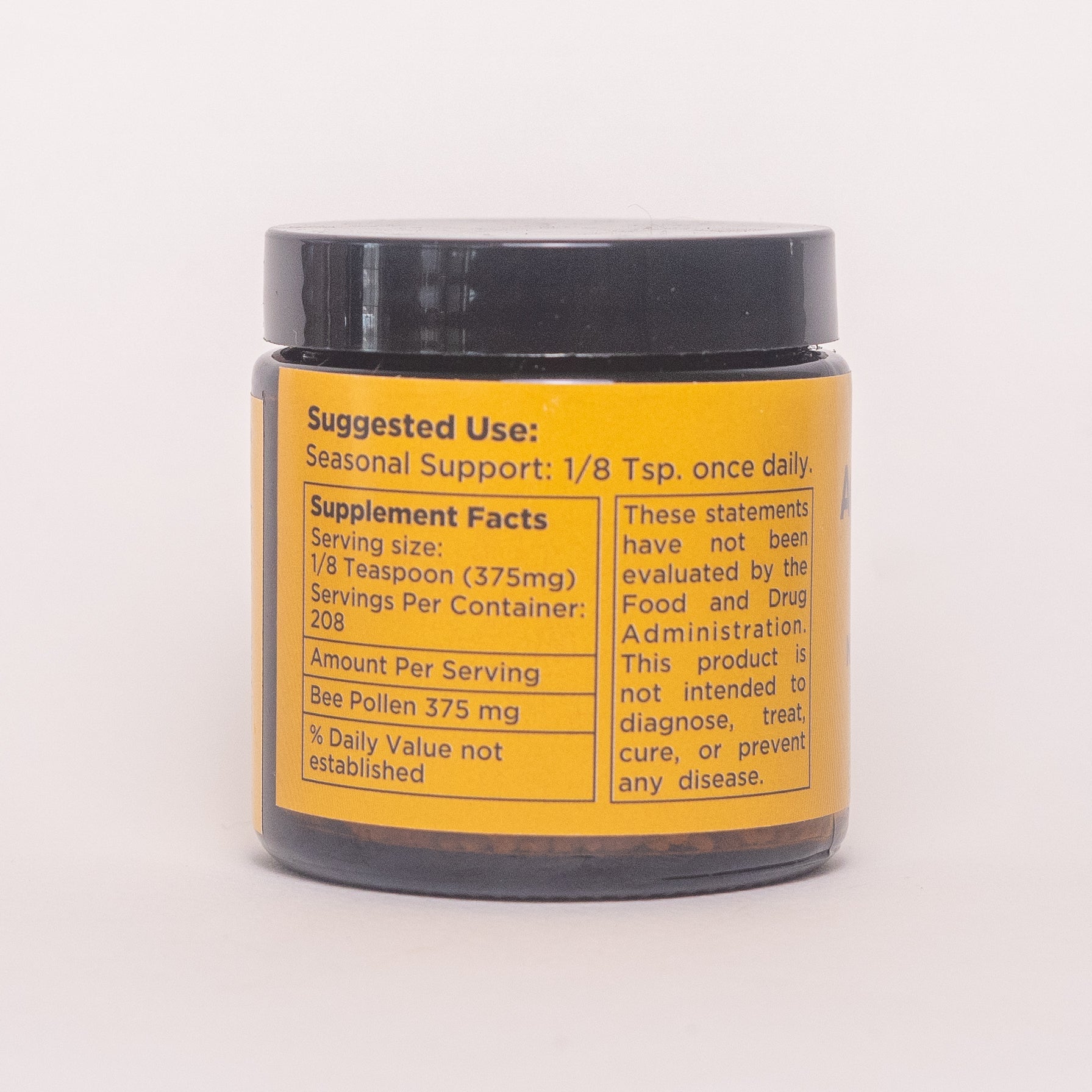 Pure Raw Bee Pollen from NH, RI, MA - Blessings Grow Meadows