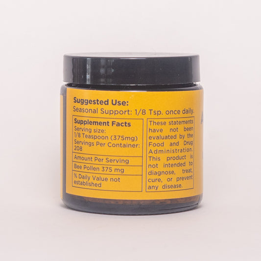 Pure Raw Bee Pollen from NH, RI, MA - Blessings Grow Meadows