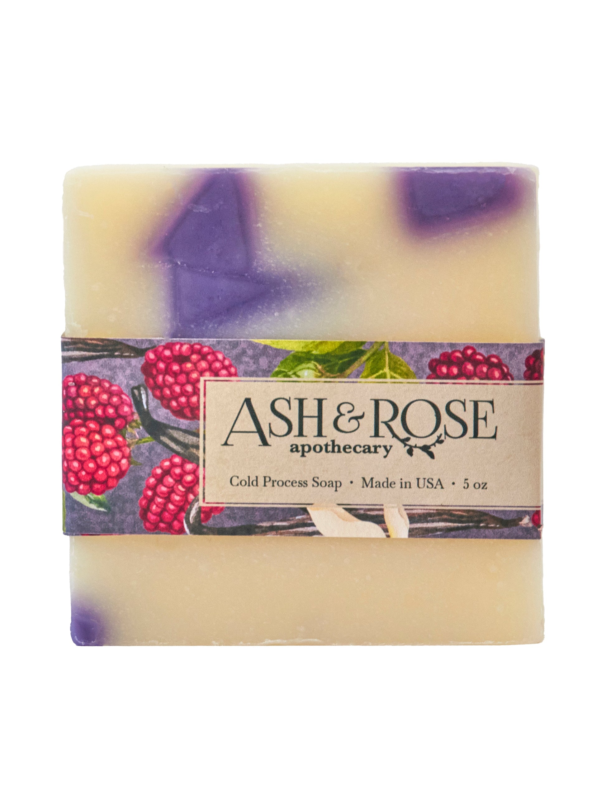 Raspberry Vanilla Soap Bar - Blessings Grow Meadows -