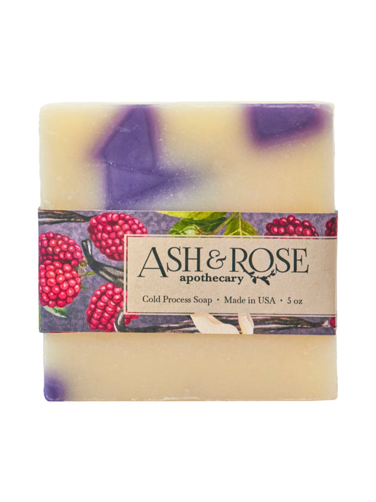 Raspberry Vanilla Soap Bar - Blessings Grow Meadows -