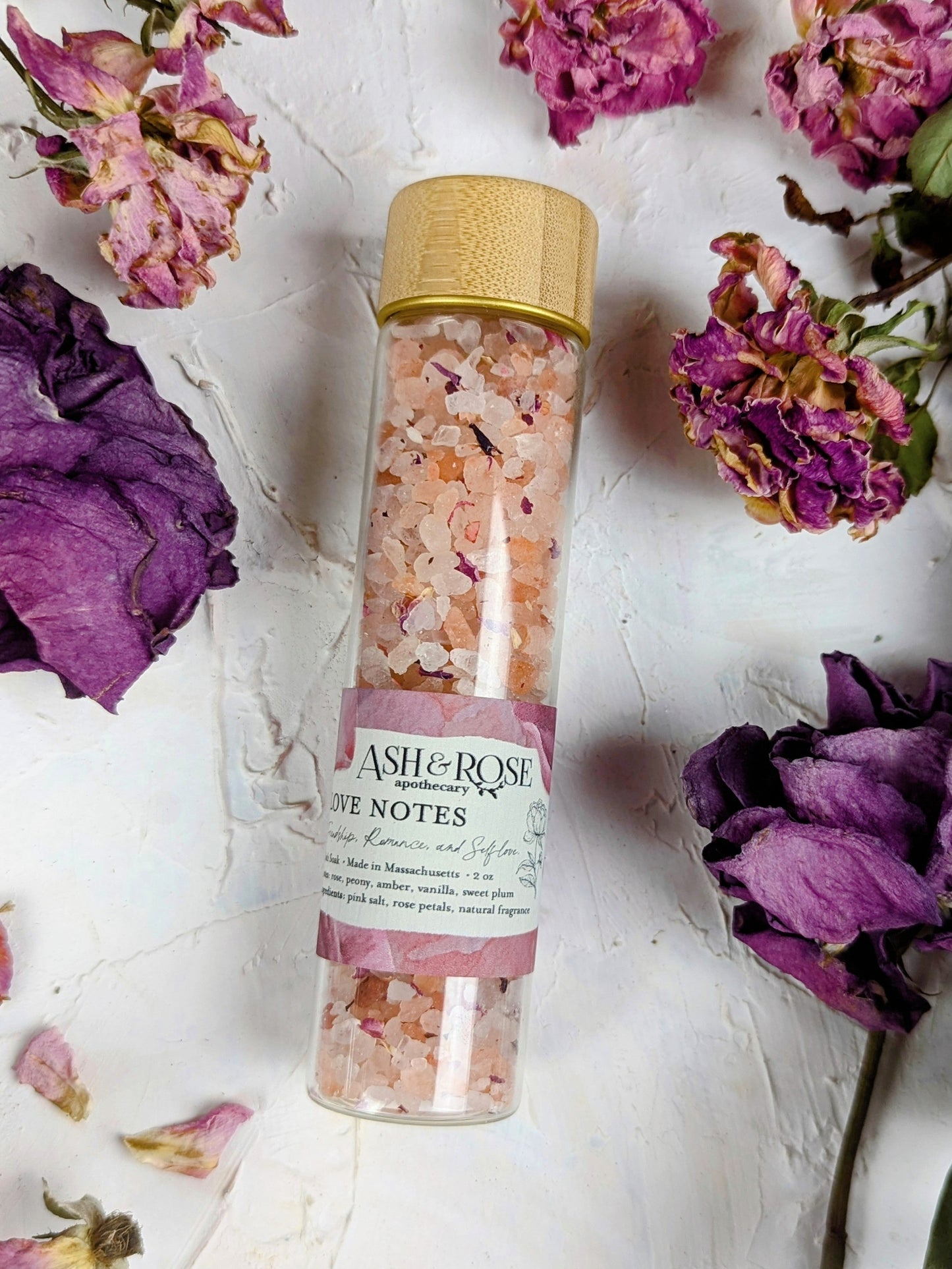 LOVE NOTES Bath Soak Vial - Blessings Grow Meadows -