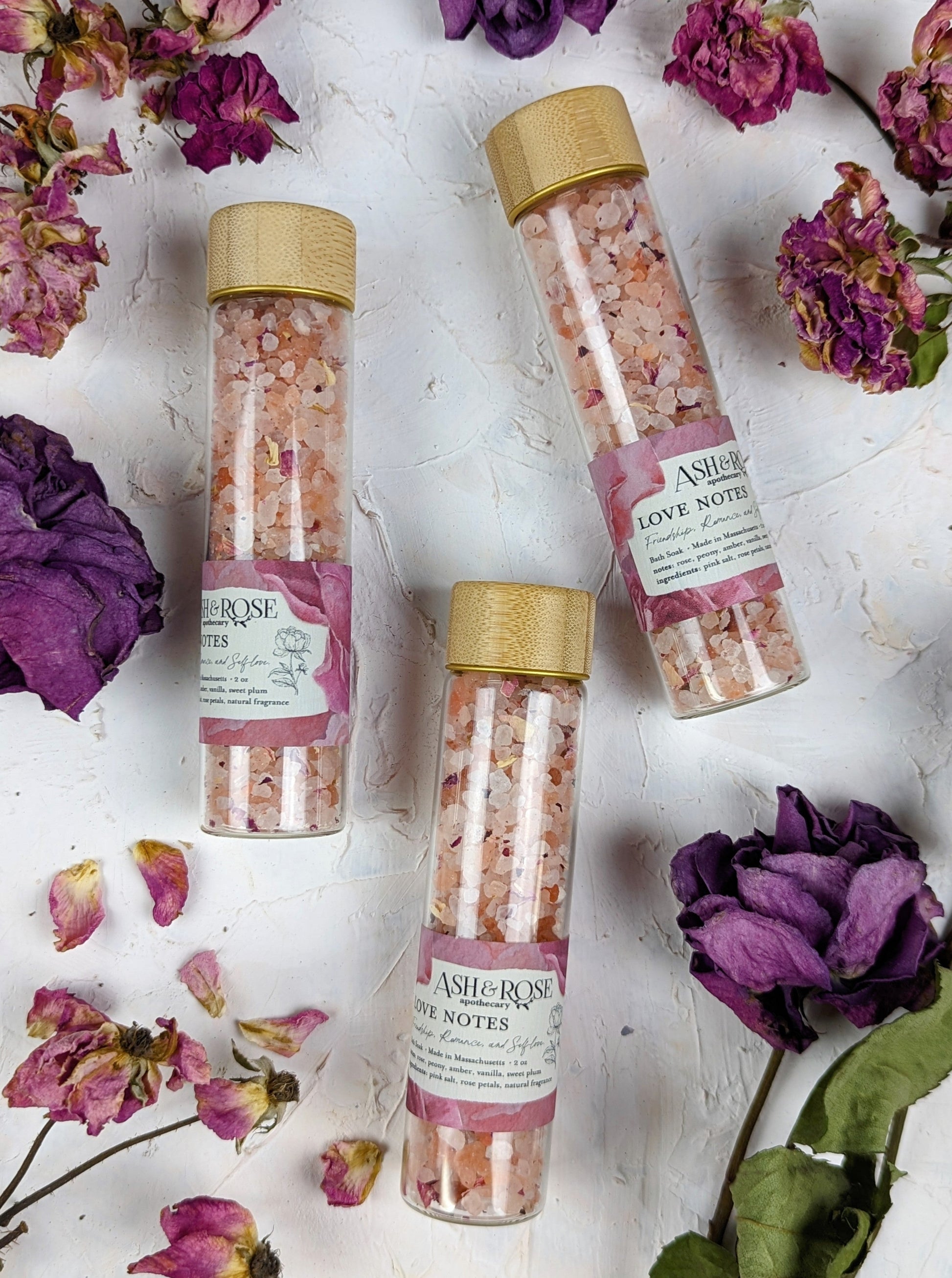 LOVE NOTES Bath Soak Vial - Blessings Grow Meadows -