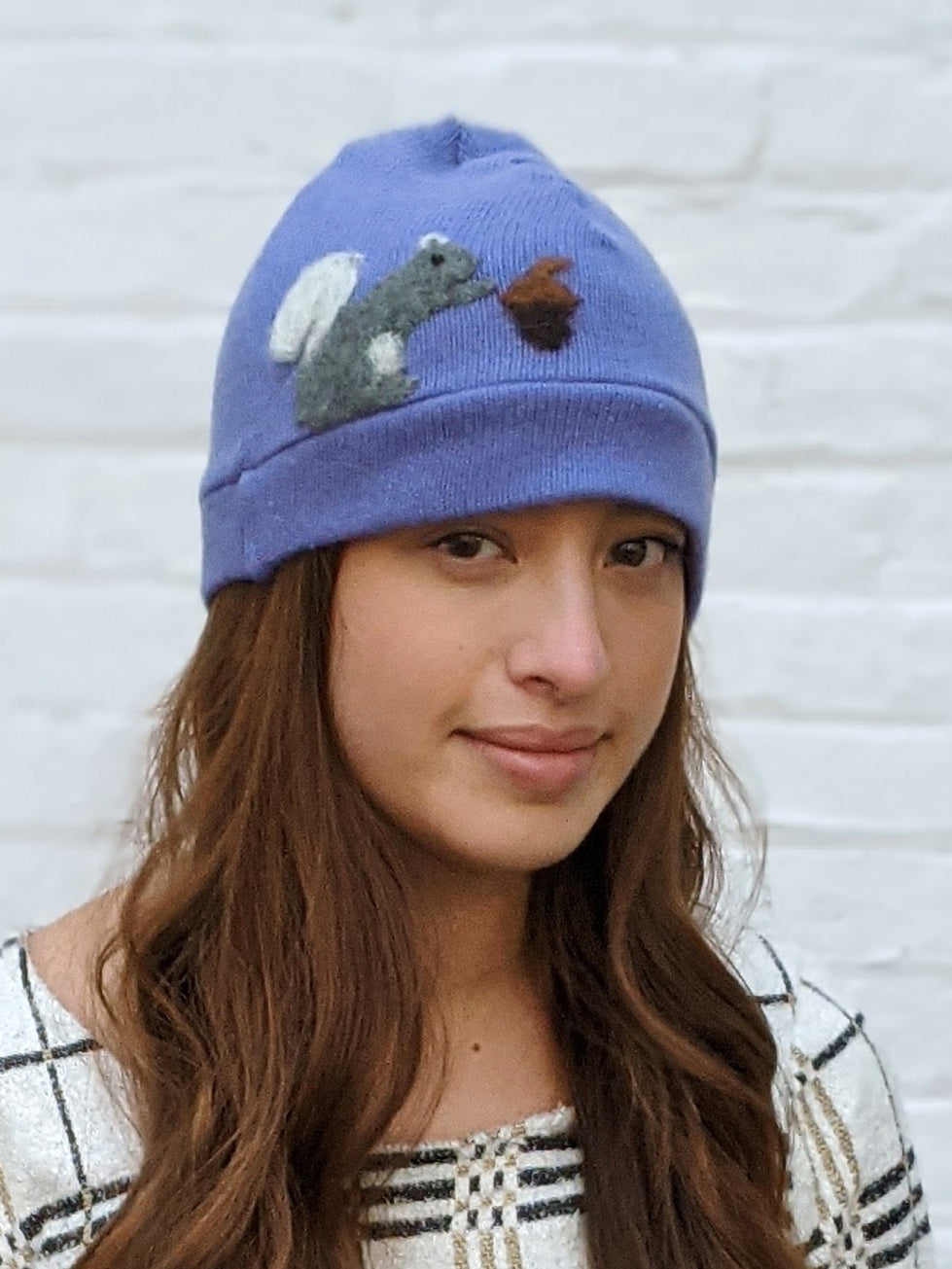 Squirrel Cashmere Hat - Adult - Blessings Grow Meadows -