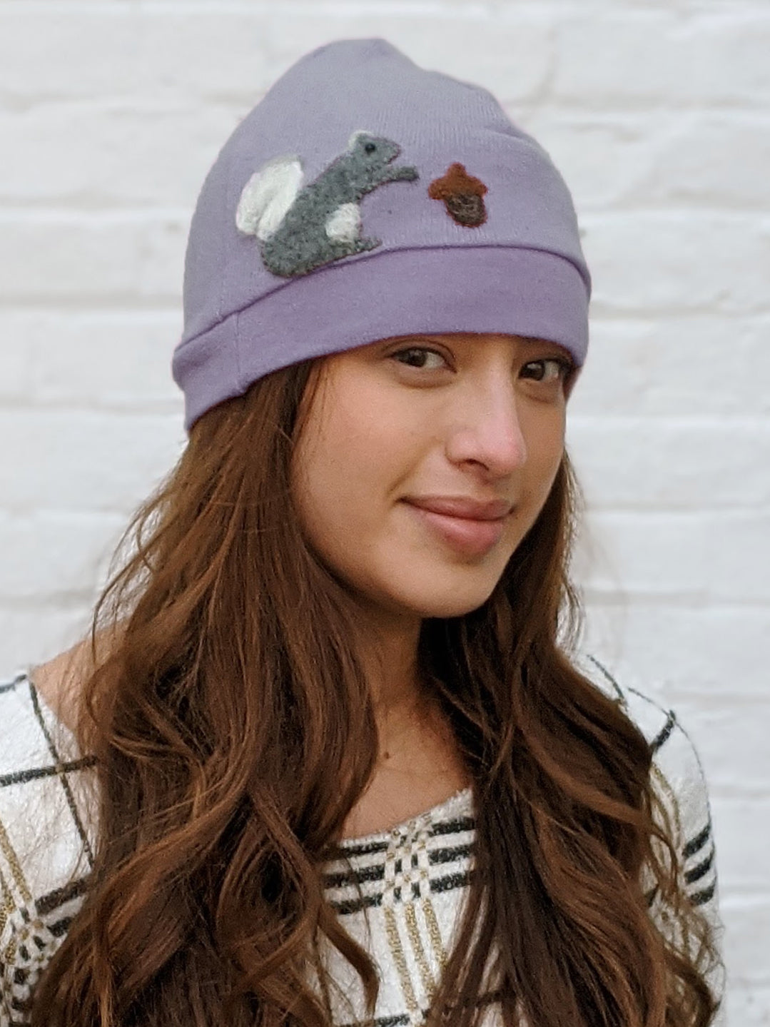 Squirrel Cashmere Hat - Adult - Blessings Grow Meadows -