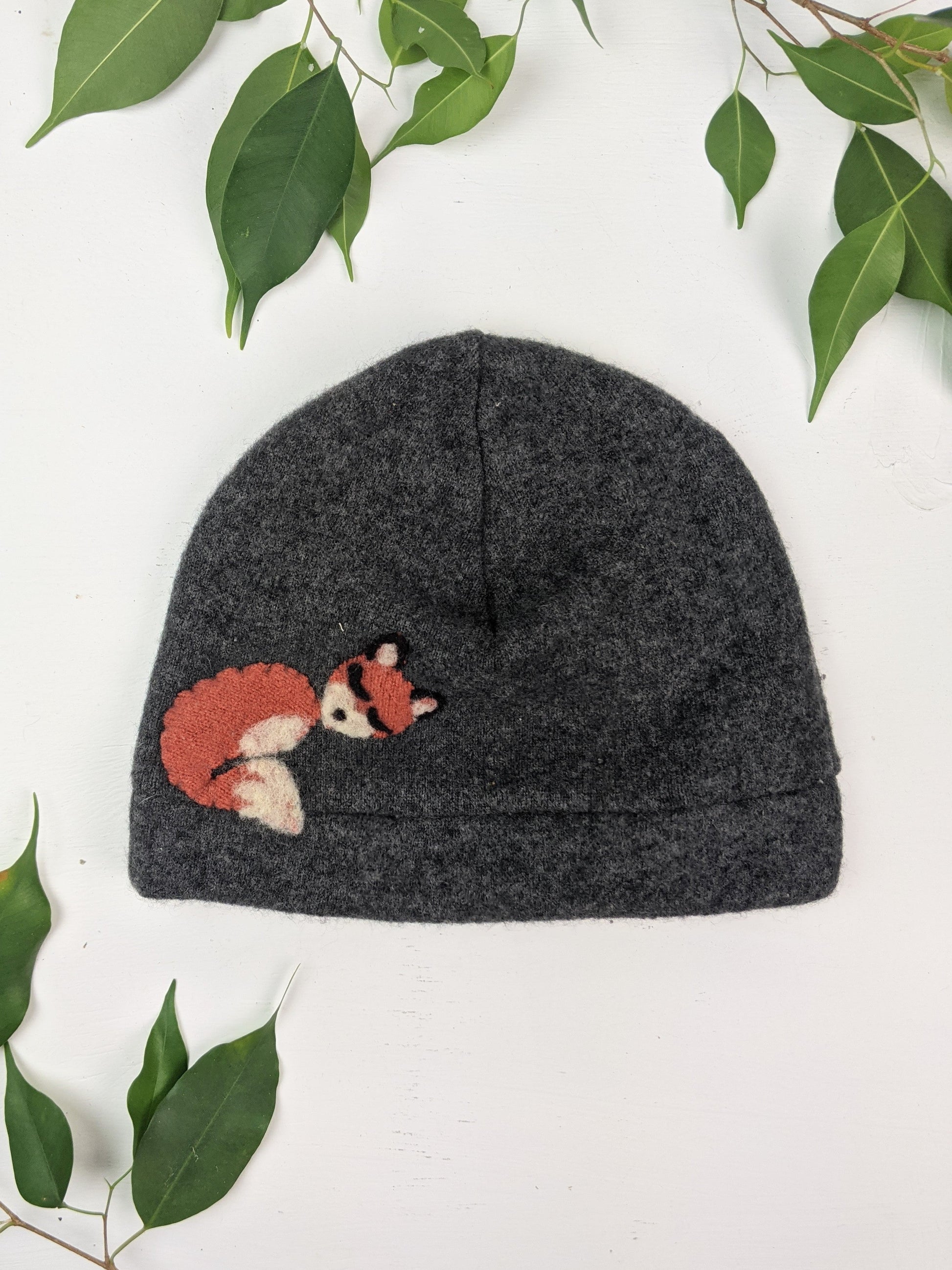 Sleeping Fox Cashmere Hat - Toddler - Blessings Grow Meadows -