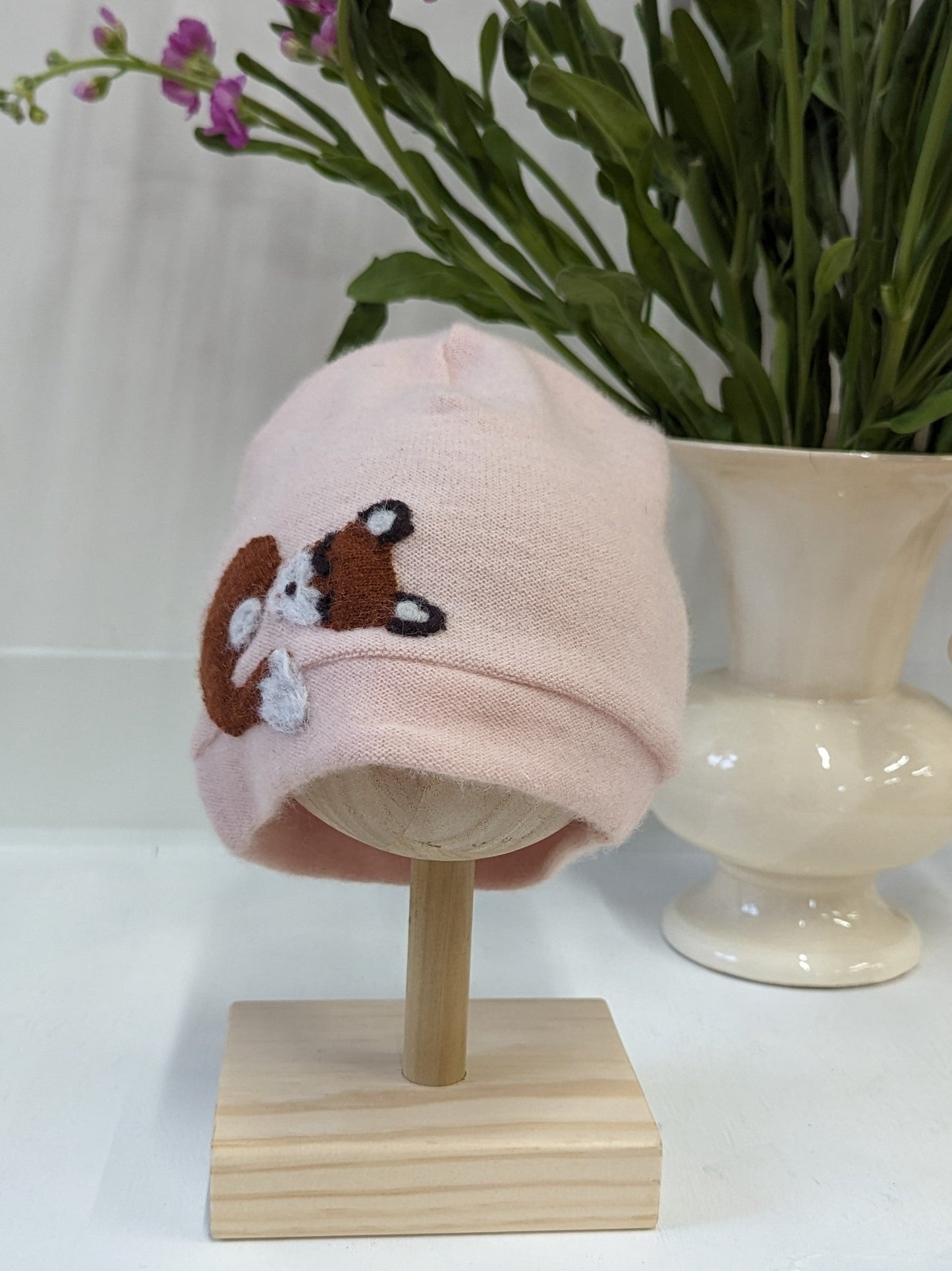 Sleeping Fox Cashmere Hat - Toddler - Blessings Grow Meadows -