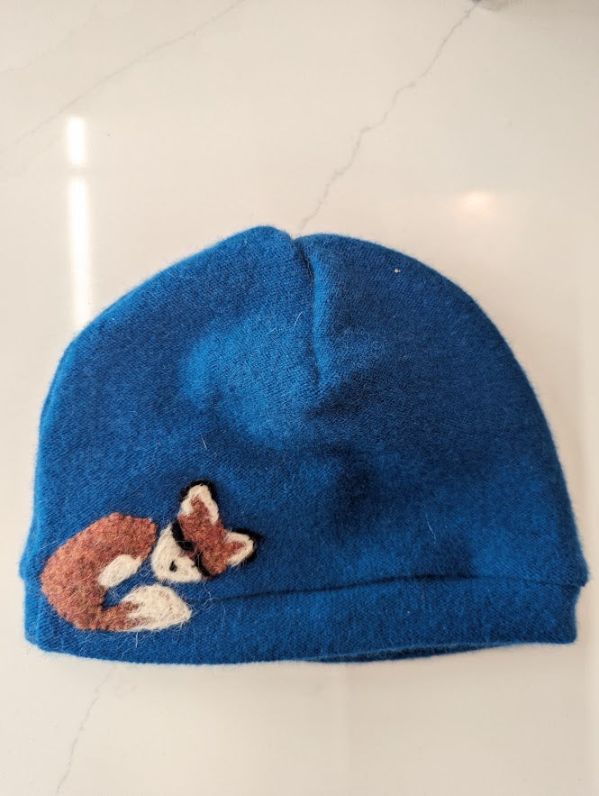 Sleeping Fox Cashmere Hat - Toddler - Blessings Grow Meadows -