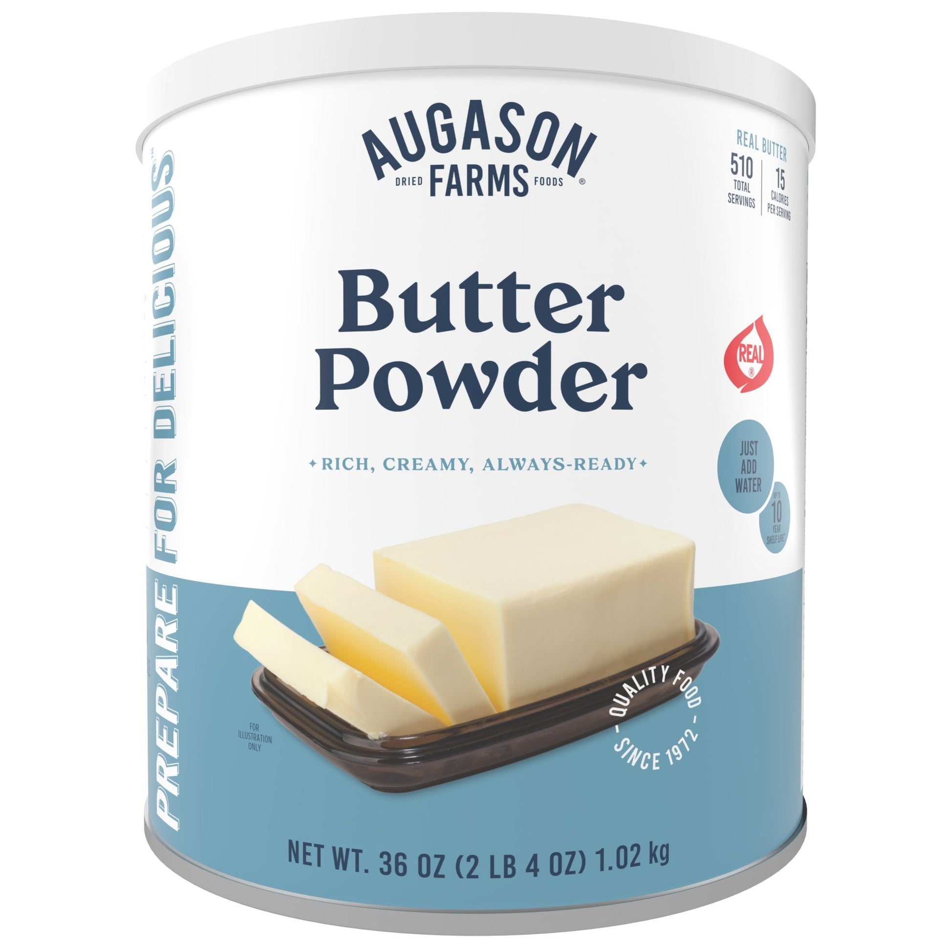 Butter Powder Can, 510 Servings - Blessings Grow Meadows