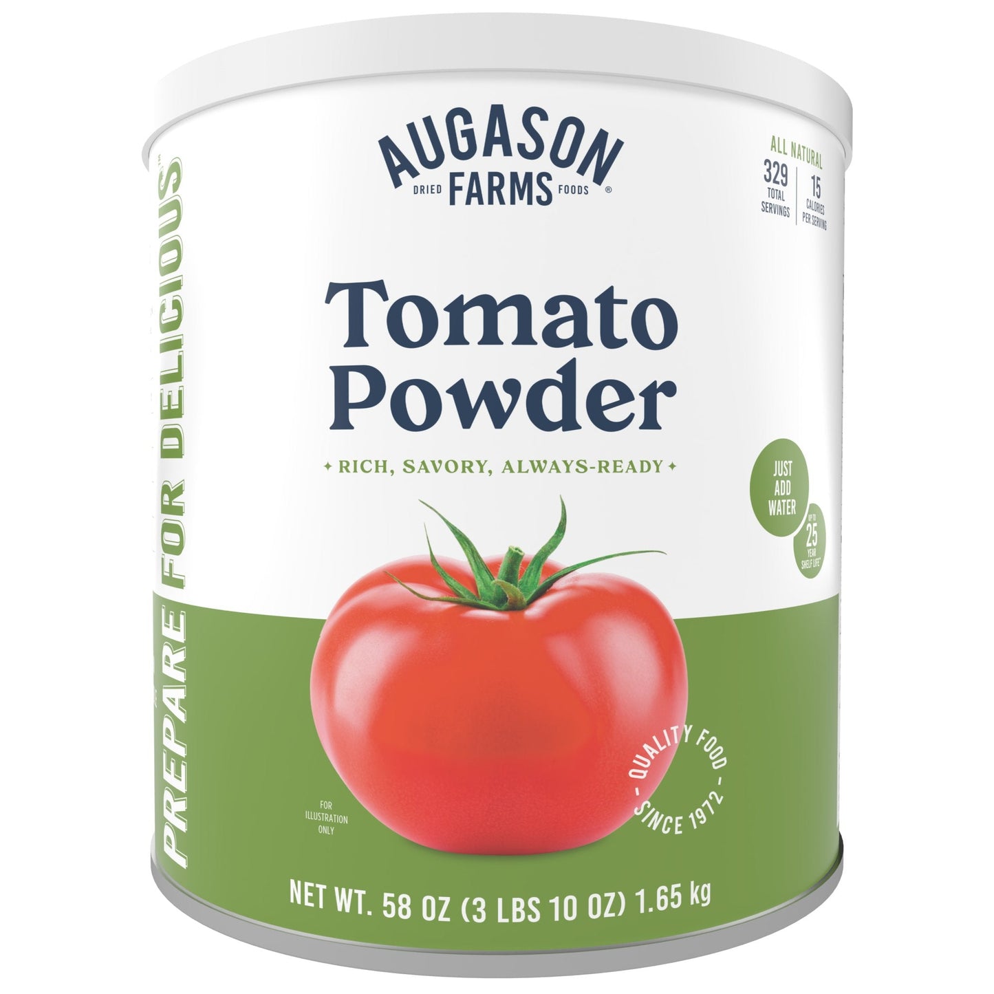 Tomato Powder Can, 329 Servings - Blessings Grow Meadows