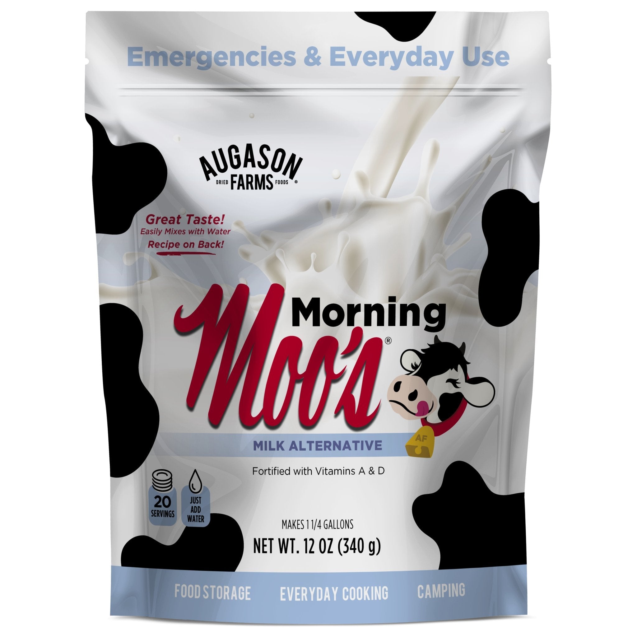 Morning Moo’s Milk Alternative Pouch, 20 Servings