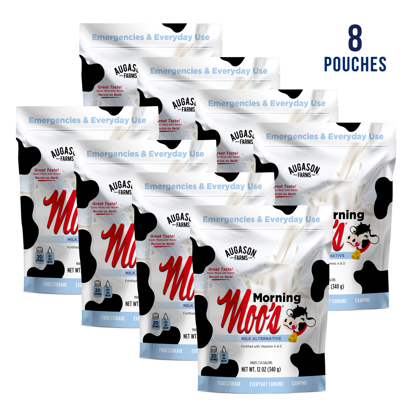 Morning Moo’s Milk Alternative Pouch, 20 Servings - Blessings Grow Meadows