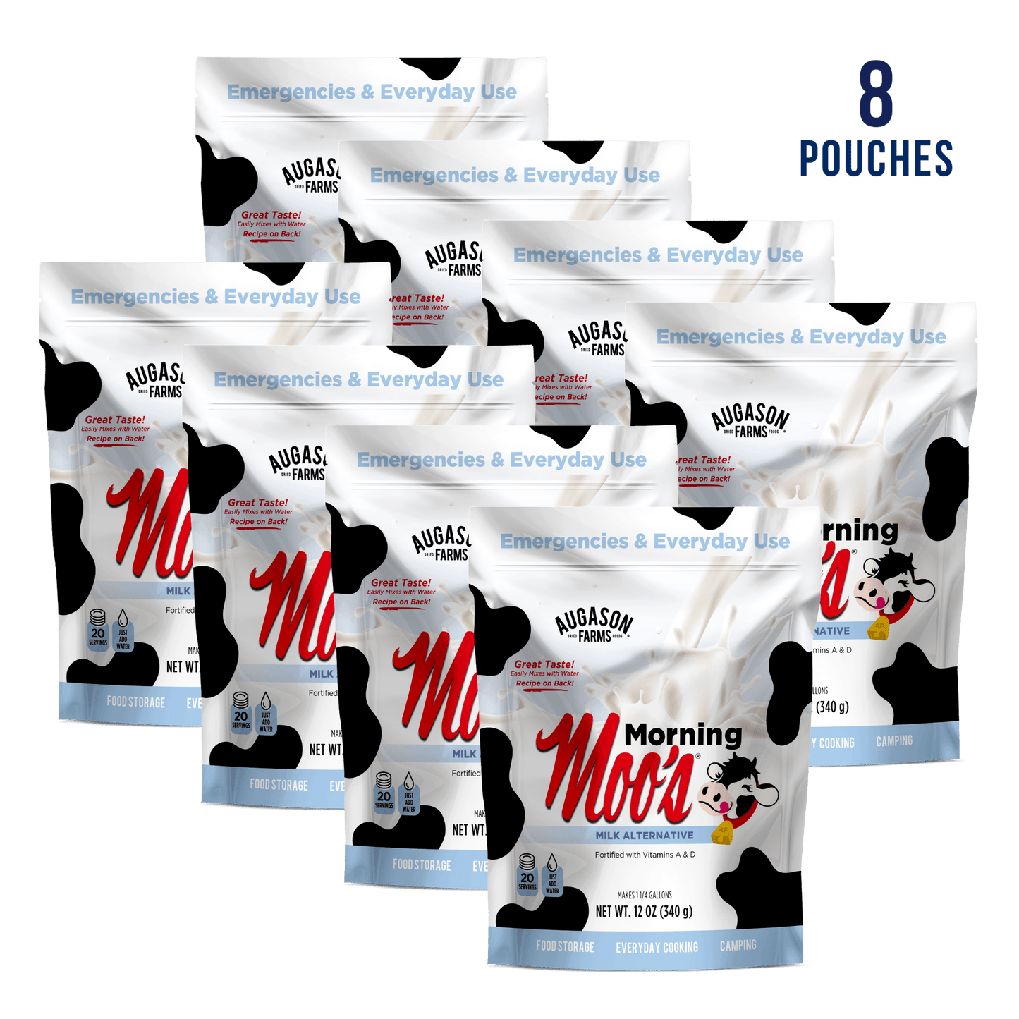 Morning Moo’s Milk Alternative Pouch, 20 Servings - Blessings Grow Meadows