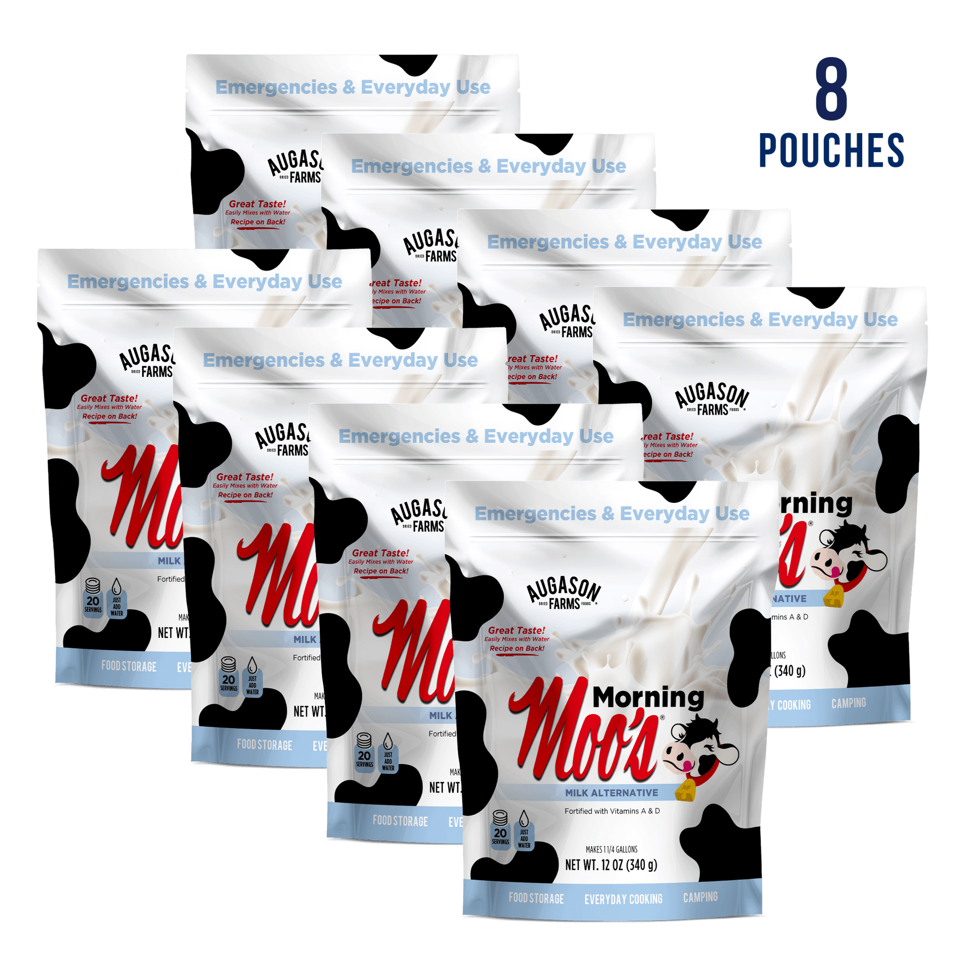 Morning Moo’s Milk Alternative Pouch, 20 Servings - Blessings Grow Meadows