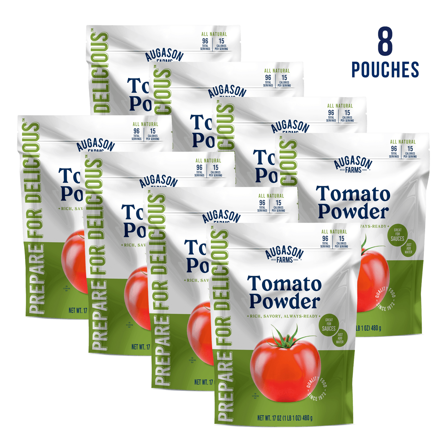Tomato Powder Pouch, 96 Servings - Blessings Grow Meadows