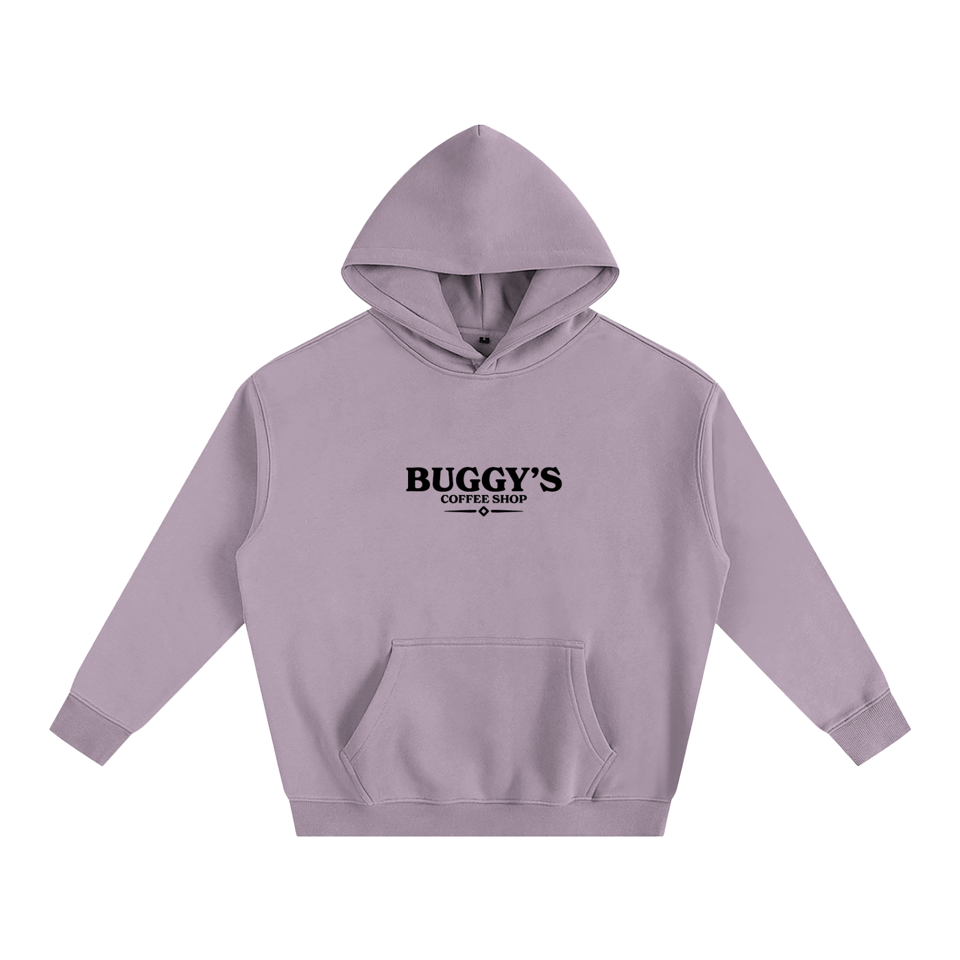 Buggy's "Kickin' Coffee" Oversize Fleeced Hoodie