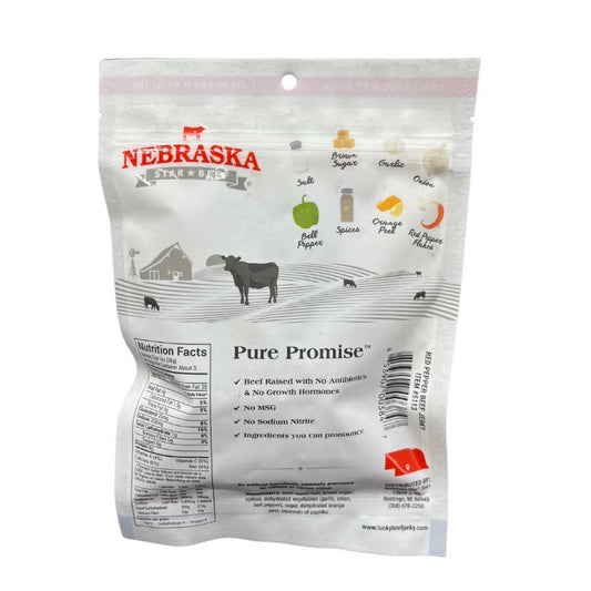 Red Pepper Beef Jerky | 3 oz | Nebraska Star Beef - BuyNebraska.com ~ Blessings Grow Meadows
