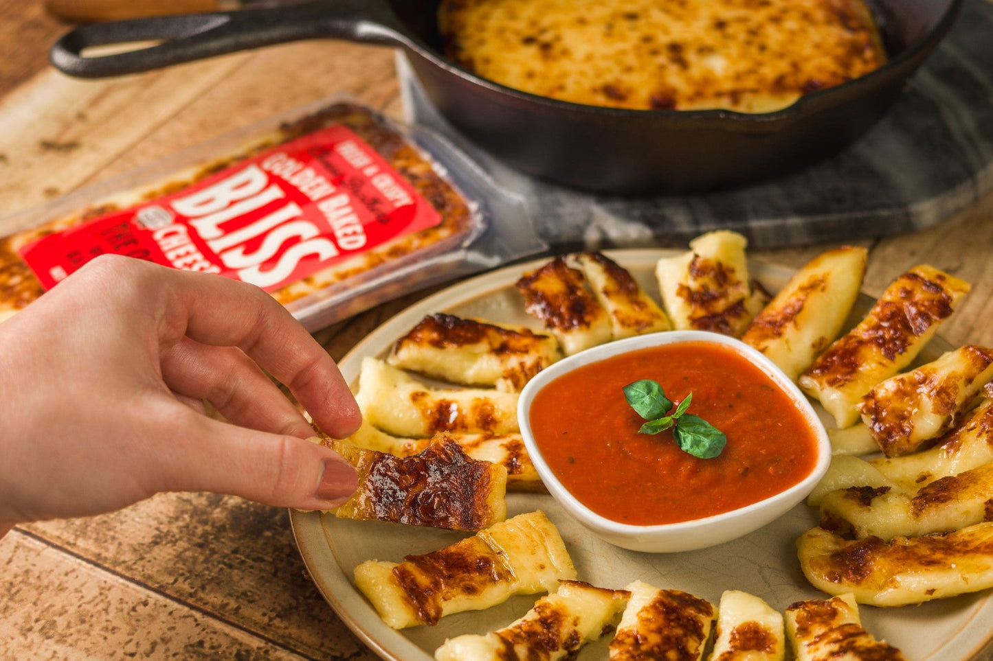 Golden Baked Bliss Cheese - Blessings Grow Meadows