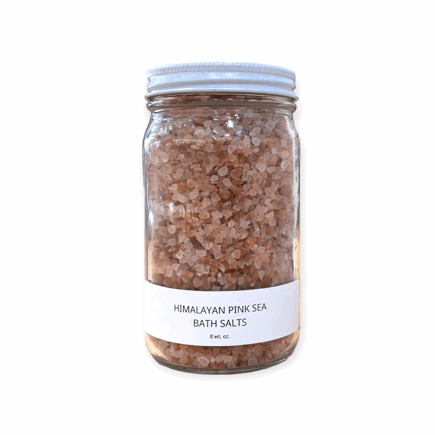 Bath Salts | Himalayan Pink Sea Salt | 8oz - Refillism ~ Blessings Grow Meadows