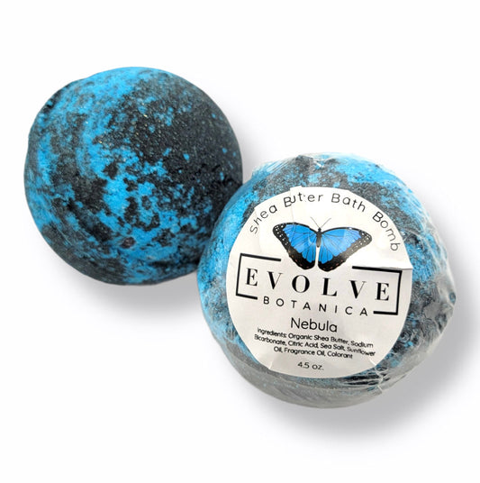 Bath Bomb - Nebula - Evolve Botanica ~ Blessings Grow Meadows