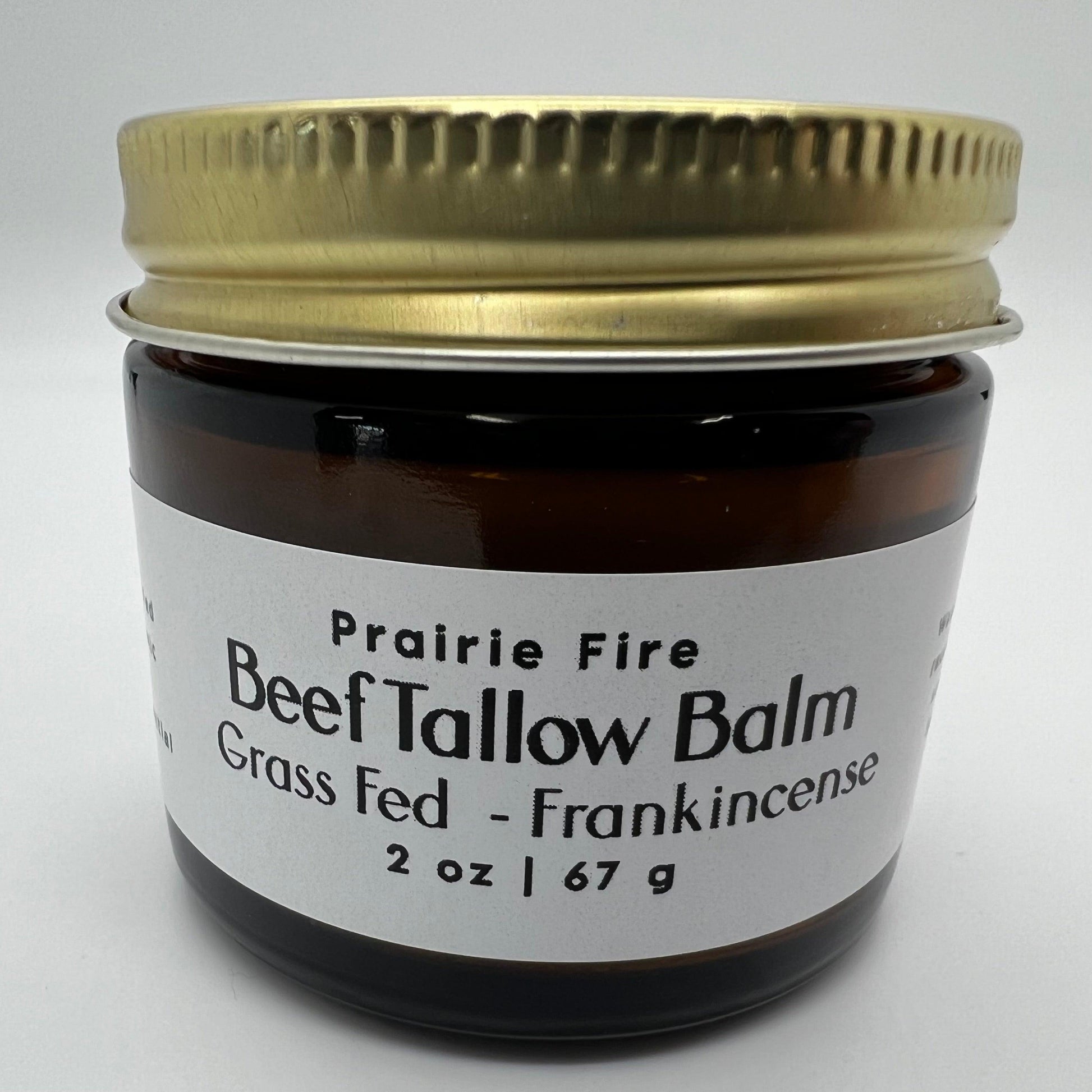 Beef Tallow Balm - 2 oz - Grown and Made in USA - Organic Grass Fed and Finished Tallow - Moisturizing Skin Care - Blessings Grow Meadows