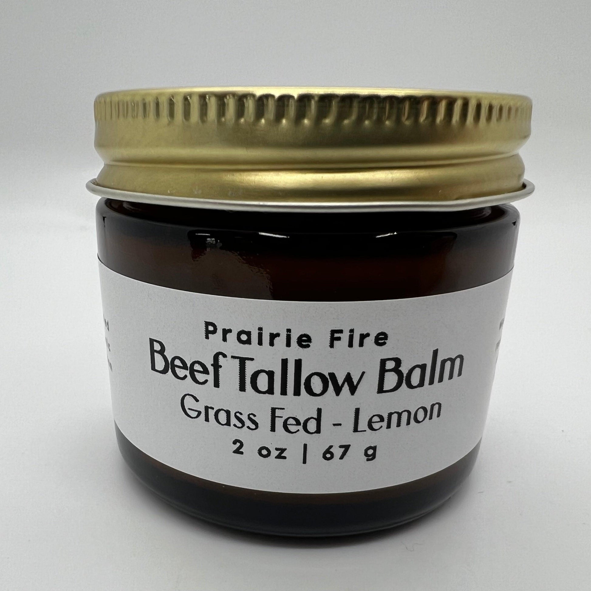 Beef Tallow Balm - 2 oz - Grown and Made in USA - Organic Grass Fed and Finished Tallow - Moisturizing Skin Care - Blessings Grow Meadows