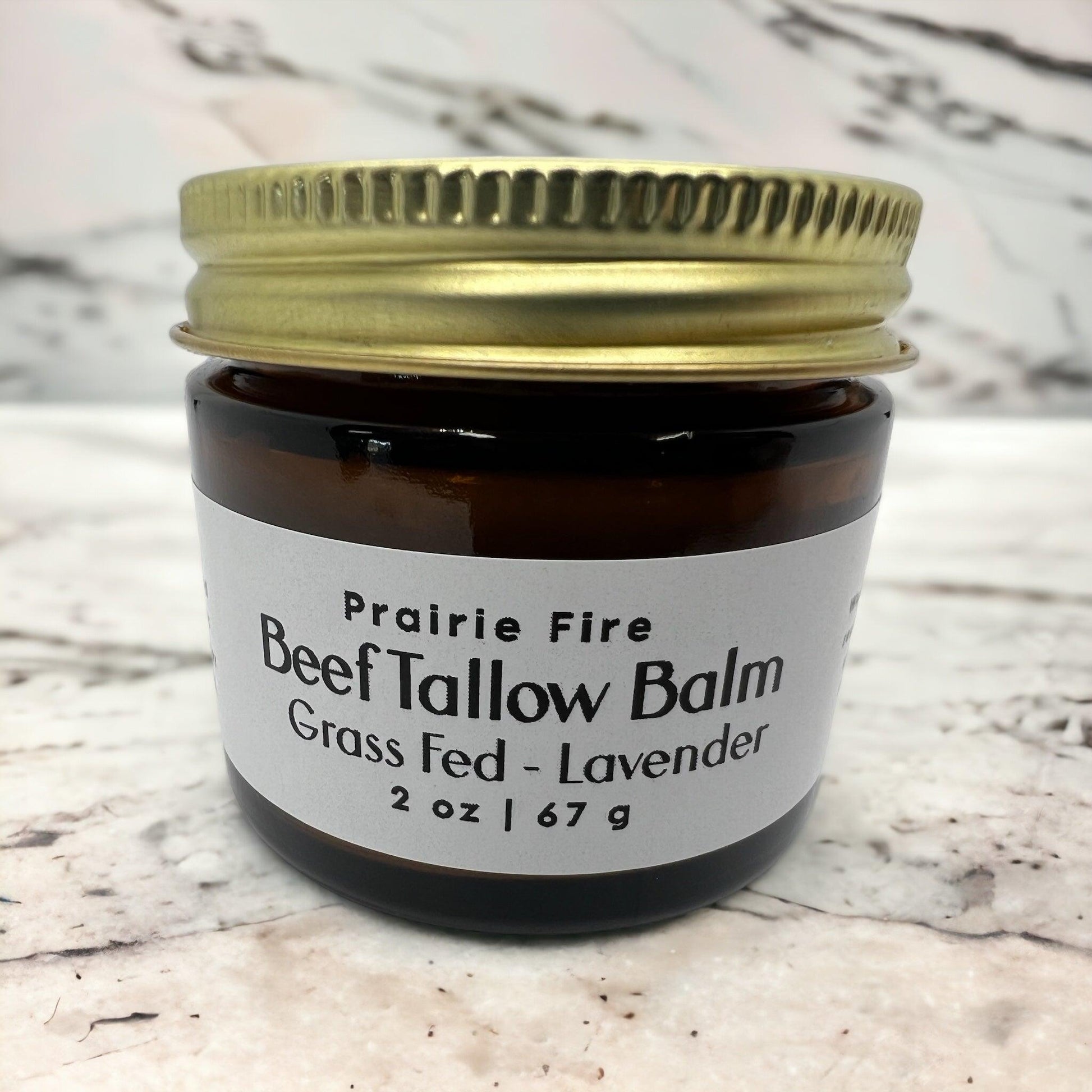Beef Tallow Balm - 2 oz - Grown and Made in USA - Organic Grass Fed and Finished Tallow - Moisturizing Skin Care - Blessings Grow Meadows