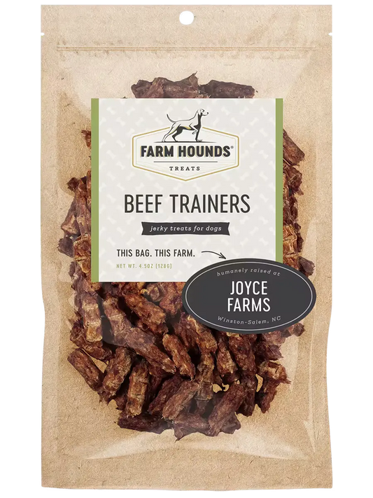 Farm Hounds Beef Trainers trainers showing the front view, made from beef leather with a sleek design and sturdy sole.