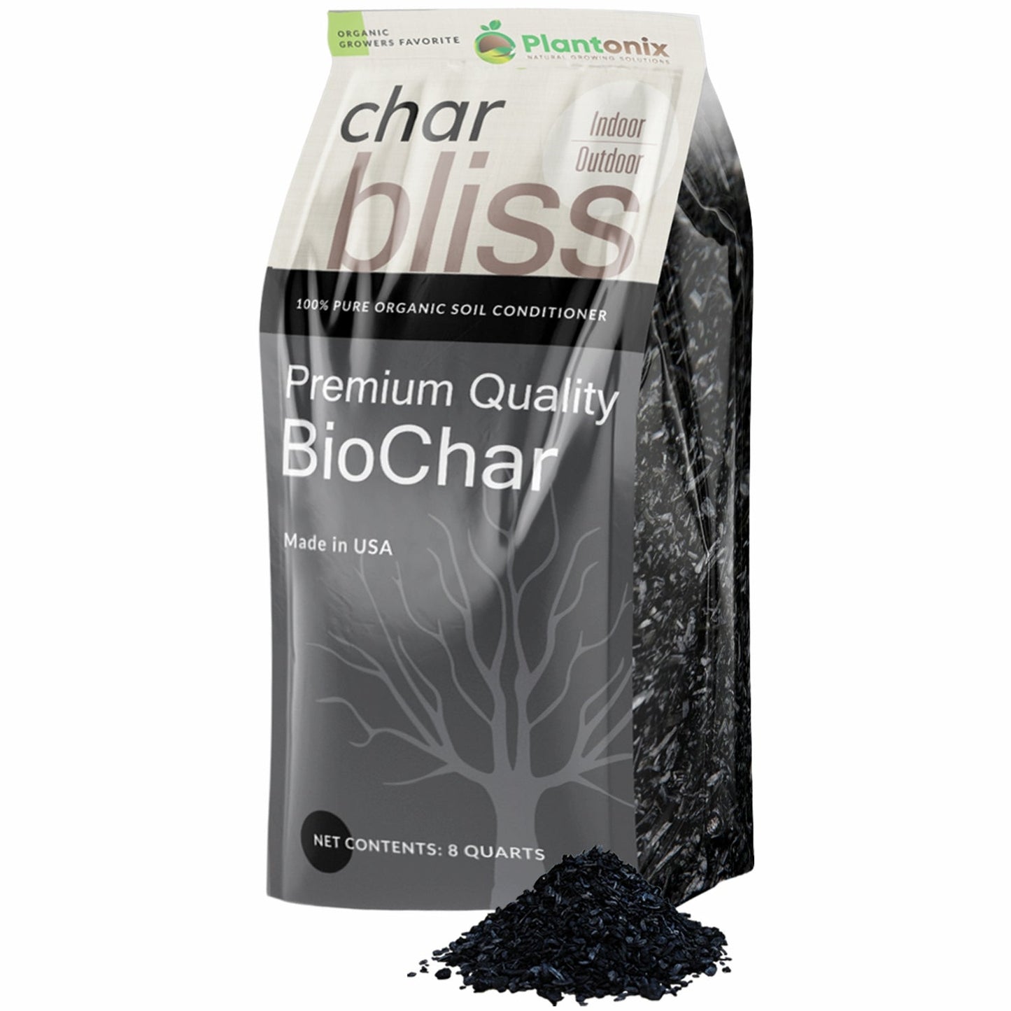 Char Bliss - Premium Biochar Soil Amendment - Blessings Grow Meadows