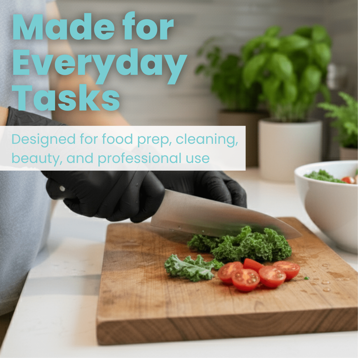 Biodegradable Nitrile Gloves 4 Mil - Black (1,000 Gloves/Case)  Eco Gloves - Eco Gloves ~ Blessings Grow Meadows