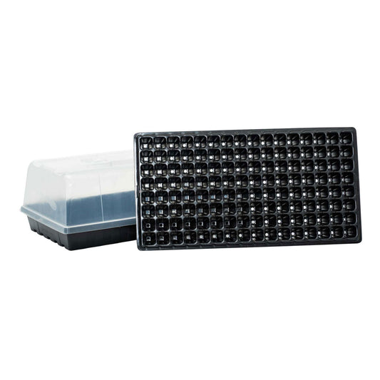 Seed Starter Kit - 128 Cell, 1020 Trays, Humidity Domes - Blessings Grow Meadows