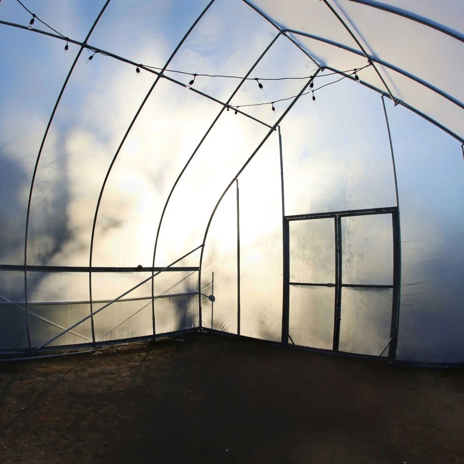 Gothic All-Metal Hoop House Kit - Blessings Grow Meadows