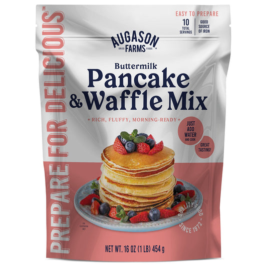 Buttermilk Pancake & Waffle Mix Pouch, 10 Servings - Blessings Grow Meadows