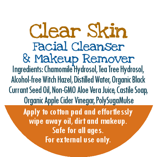 Clear Skin Facial Cleanser & Makeup Remover Pads for Acne-Prone Skin - Blessings Grow Meadows