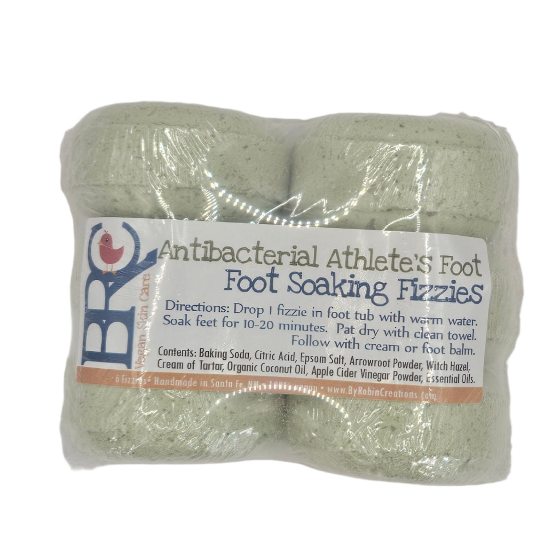 Athlete's Foot Soaking Fizzies - Blessings Grow Meadows