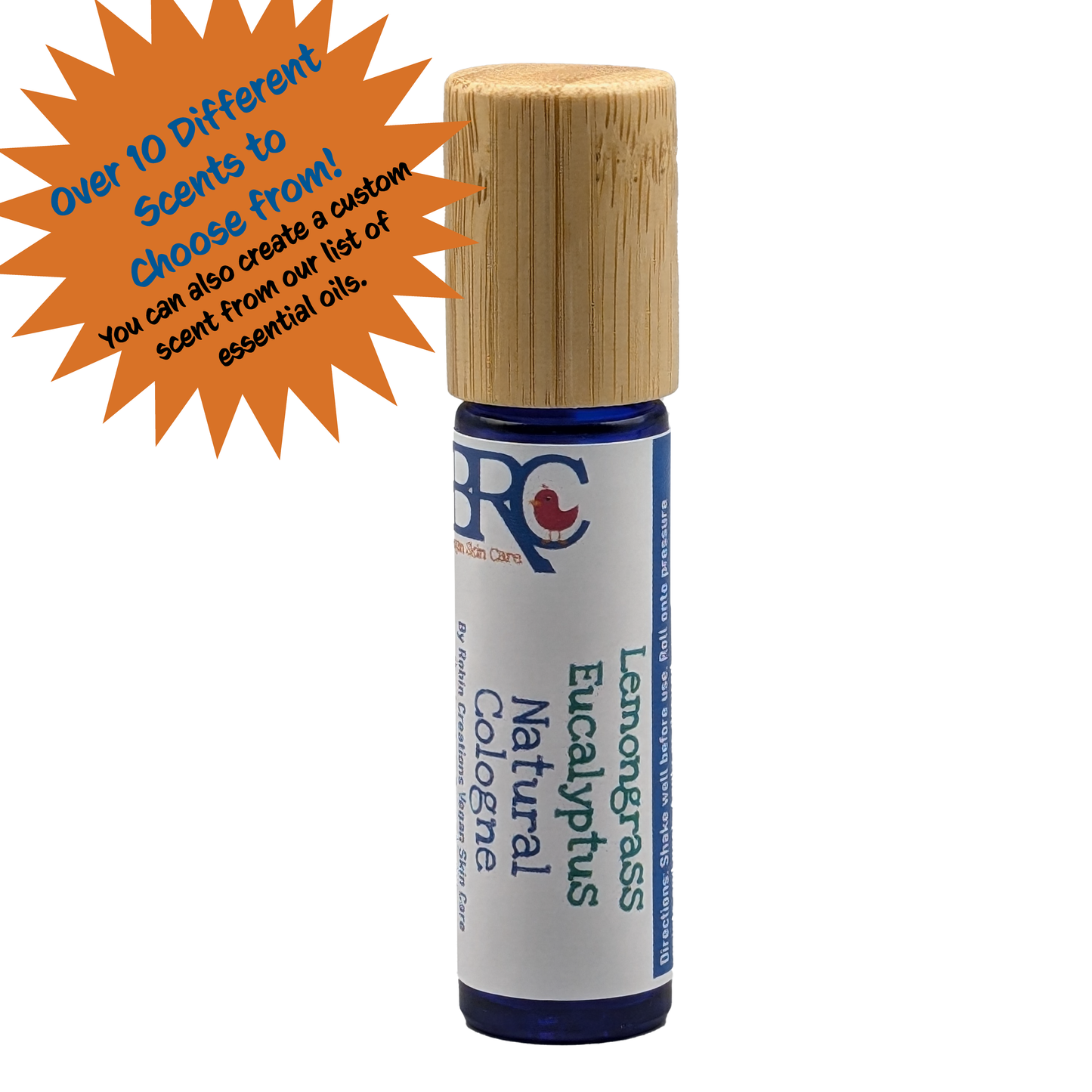 Natural Essential Oil Cologne Roll-on - Blessings Grow Meadows